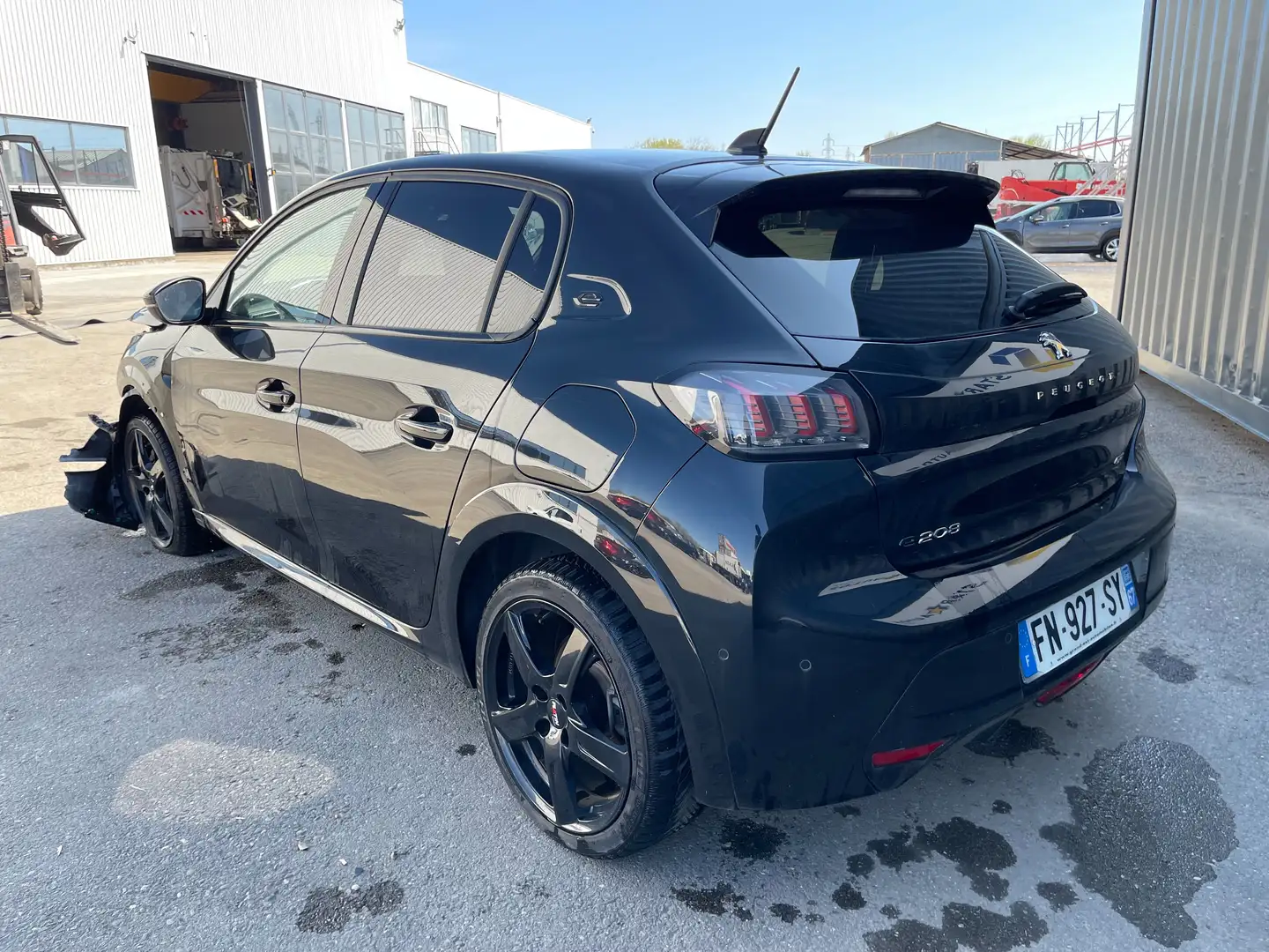Peugeot 208 Electrique 50 kWh 136ch GT Noir - 2