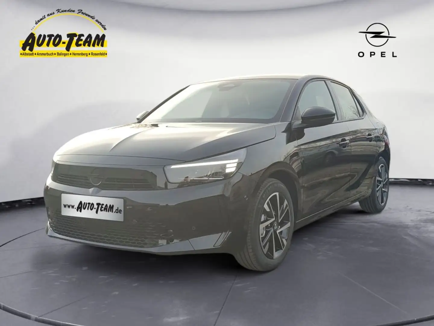 Opel Corsa 1.2 Direct Injection Turbo Automatik GS (F) Schwarz - 1