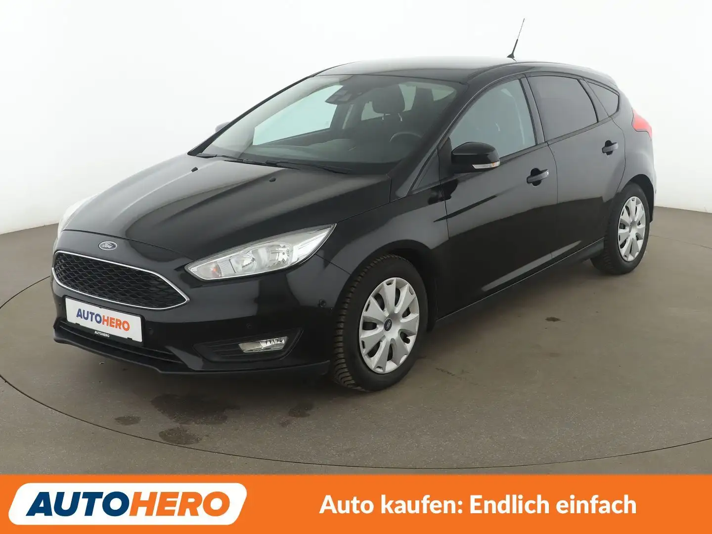 Ford Focus 1.0 EcoBoost Business*NAVI*TEMPO*PDC*SHZ*KLIMA* Noir - 1