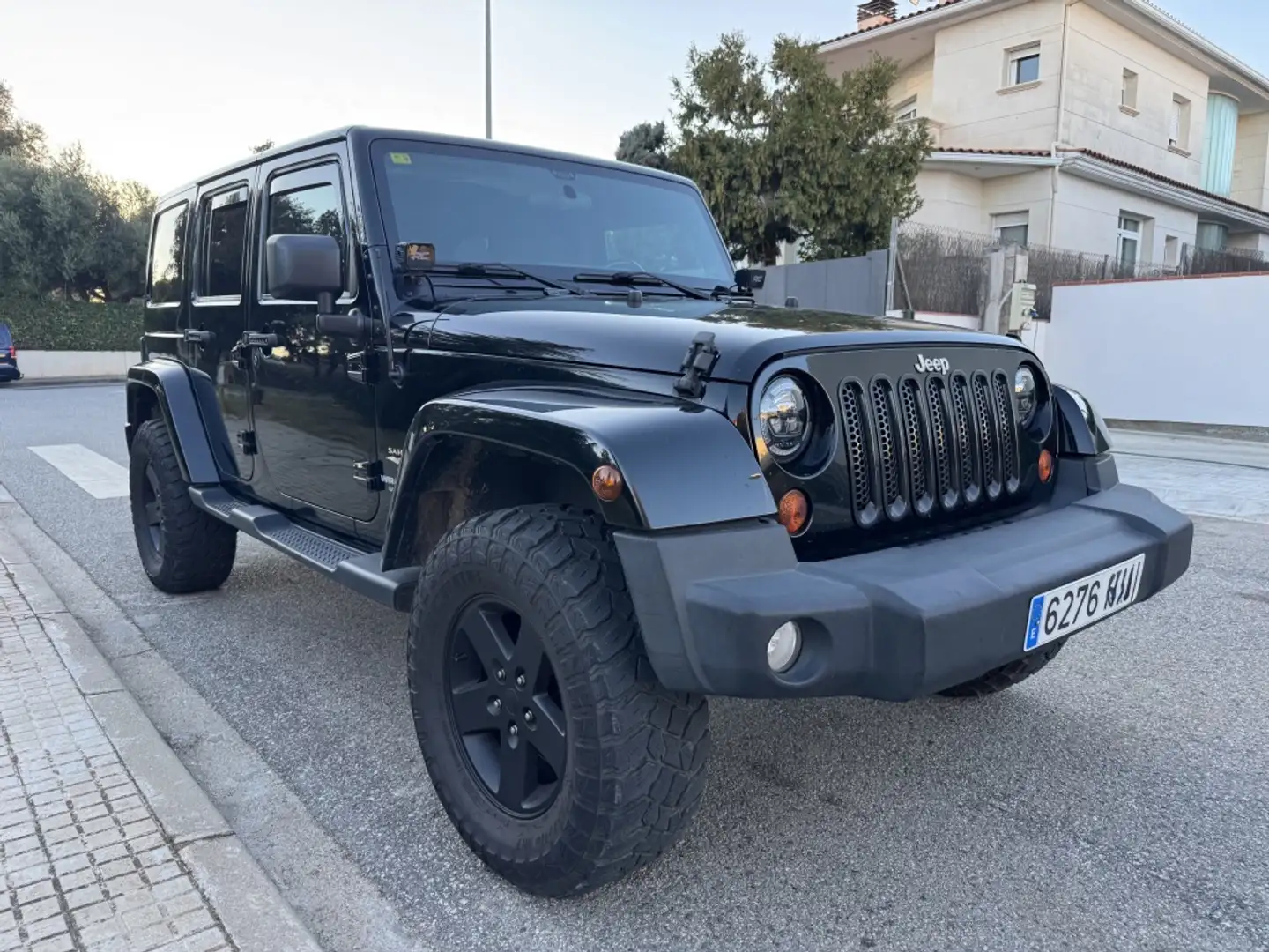 Jeep Wrangler Unlimited 2.8CRD Sahara Aut. Negro - 1