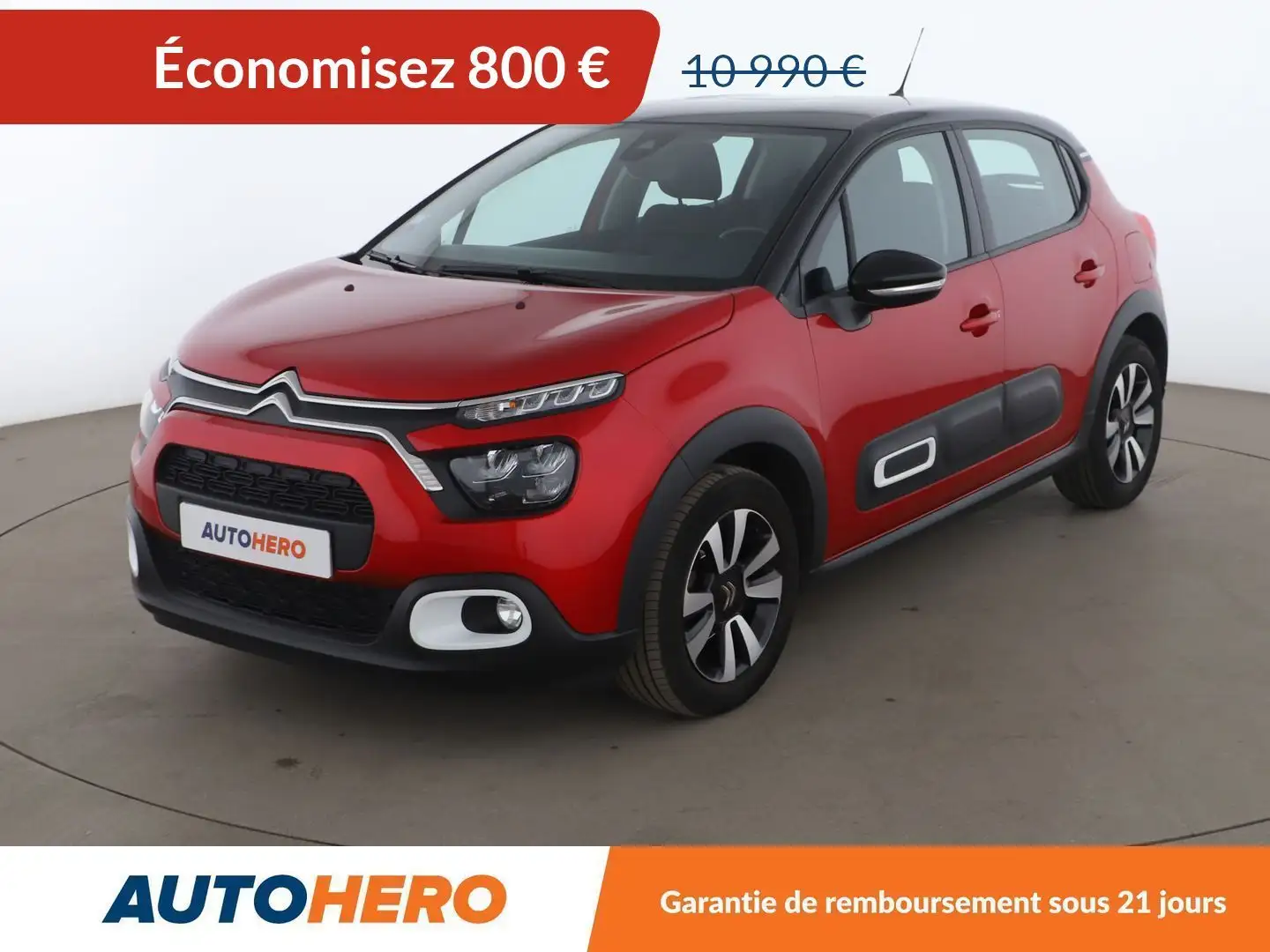 Citroen C3 1.2 PureTech Shine Pack Rouge - 1