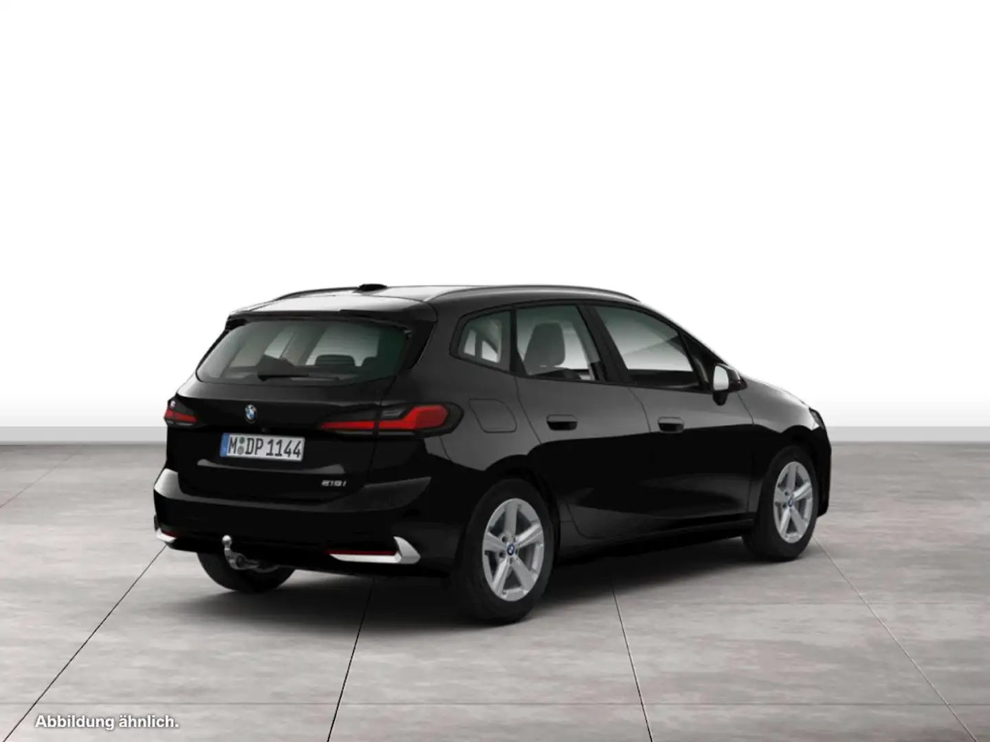 BMW 218 i Active Tourer Aut Schwarz - 2