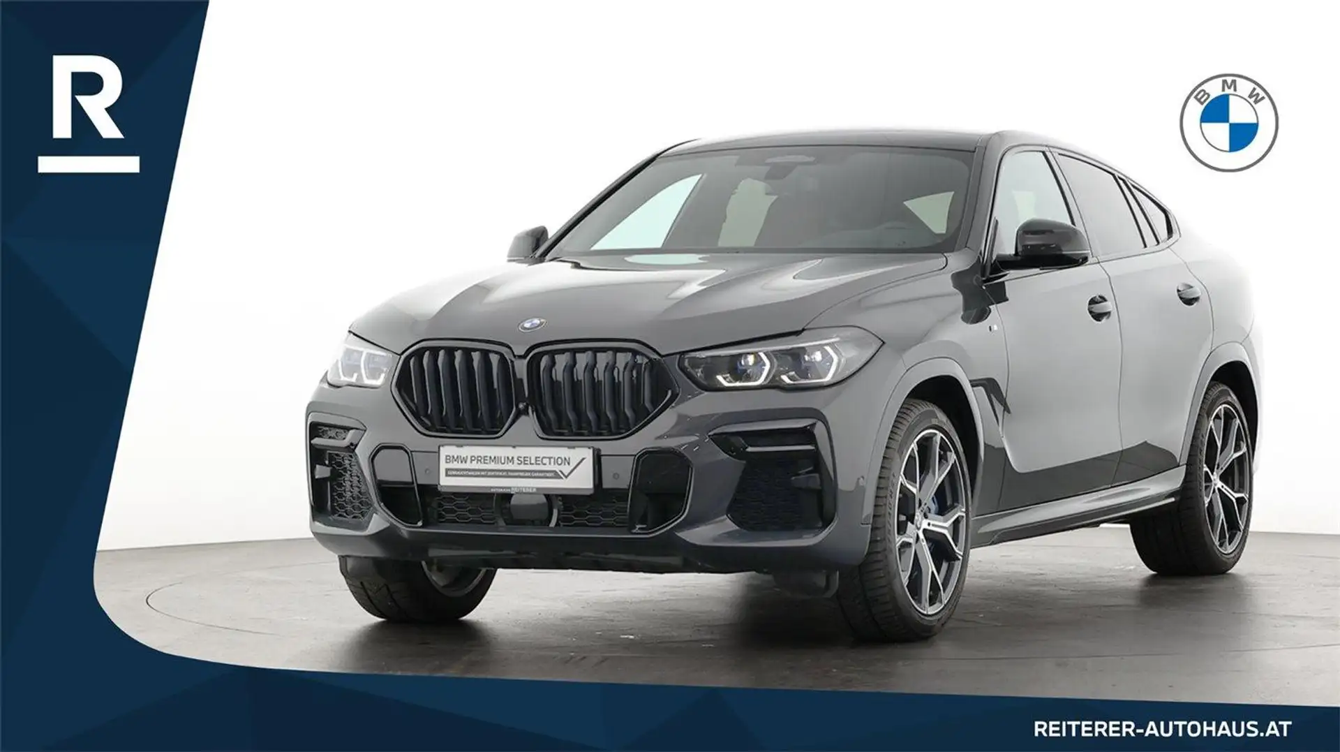 BMW X6 xDrive40d Gris - 1