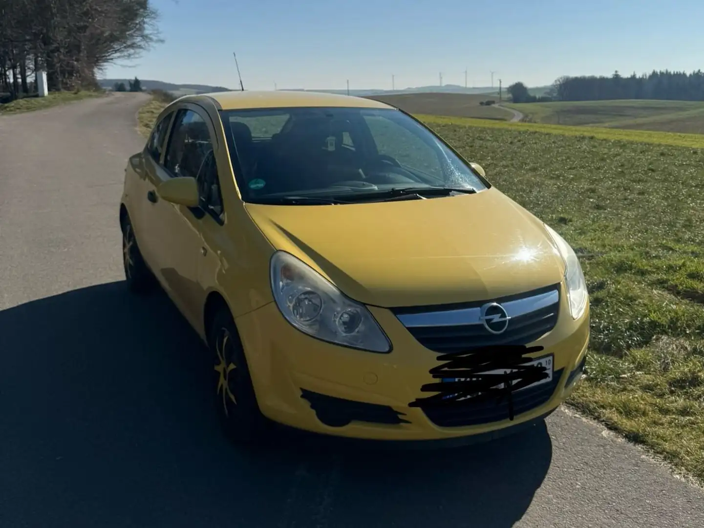 Opel Corsa Corsa+1.0+12V+Edition Gelb - 1