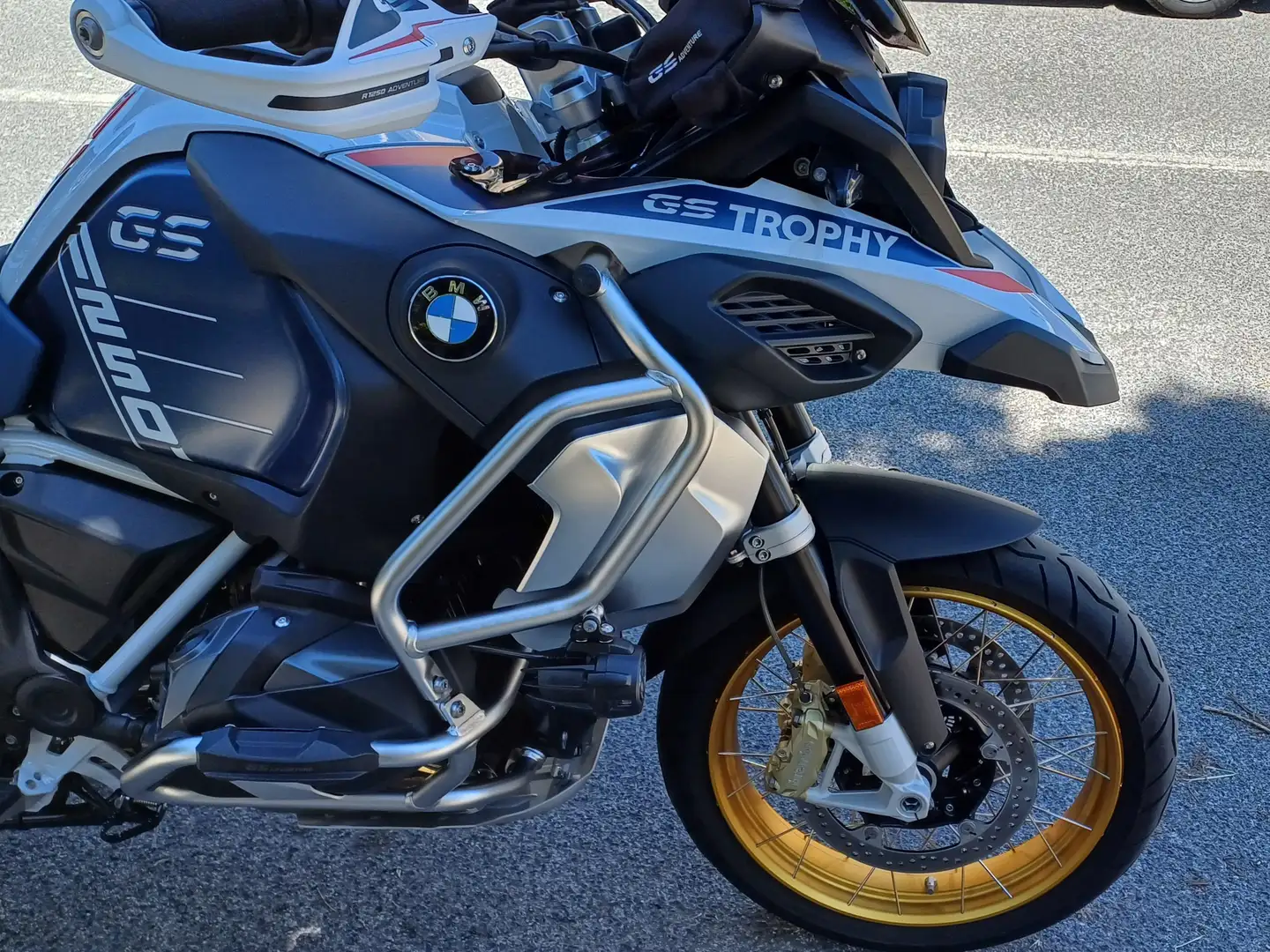 BMW R 1250 GS Adventure Trophy Azul - 2