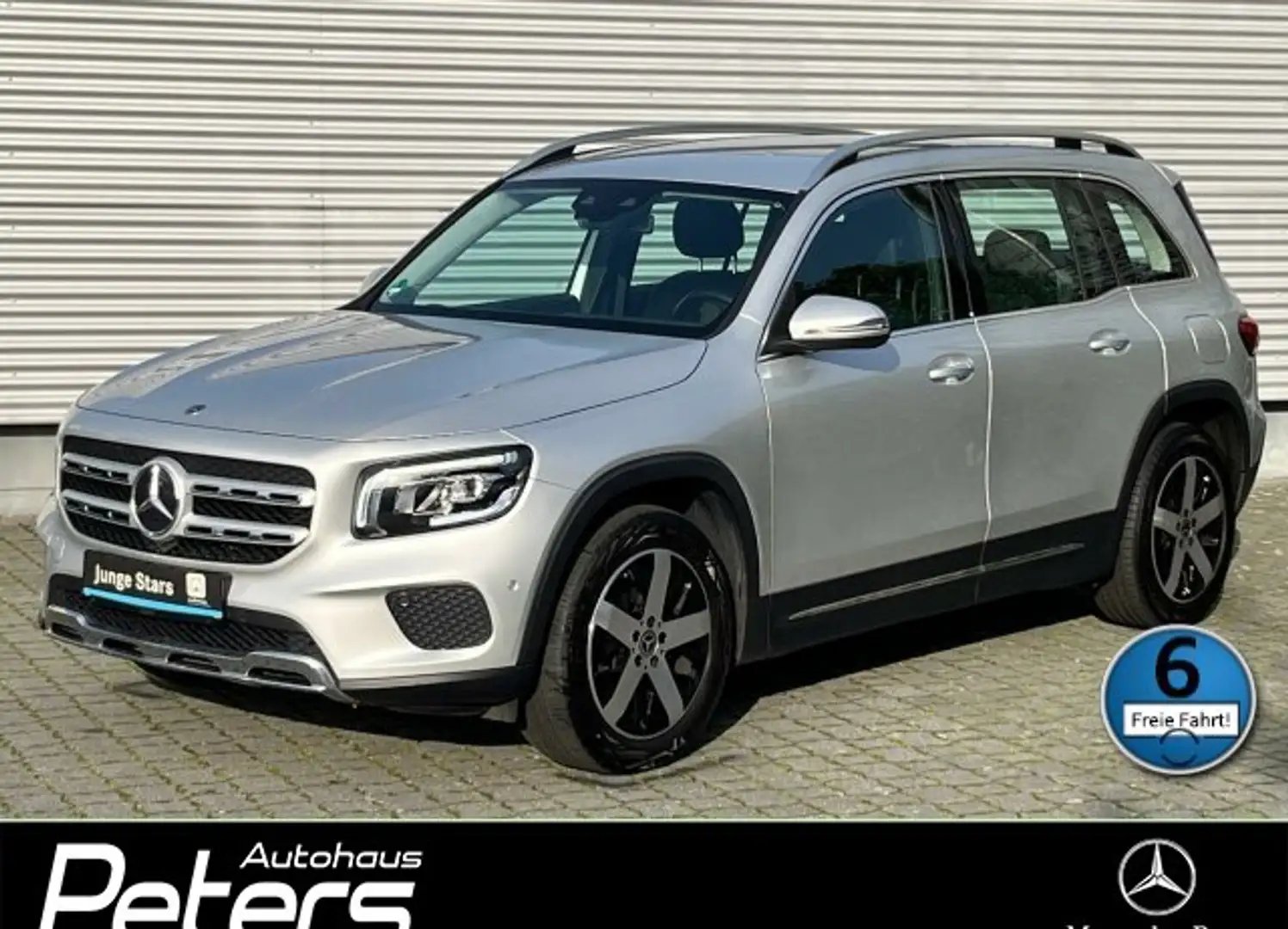 Mercedes-Benz GLB 220 GLB 220 d Progressive 4M AHK/Tempomat/Kamera Navi Silber - 1