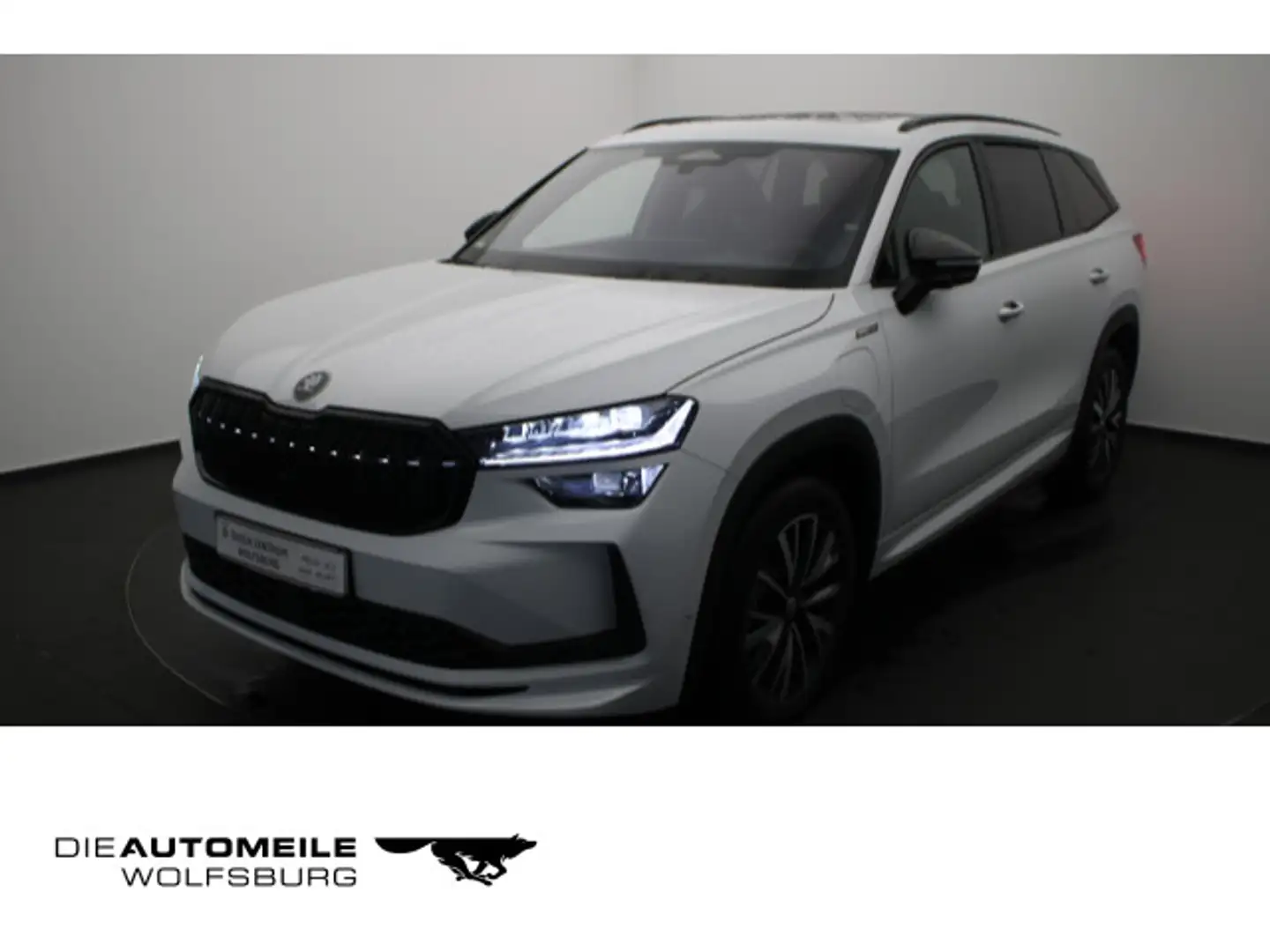 Skoda Kodiaq 1.5 TSI DSG iV Sportline AHK/Pano/Area Vi Weiß - 1