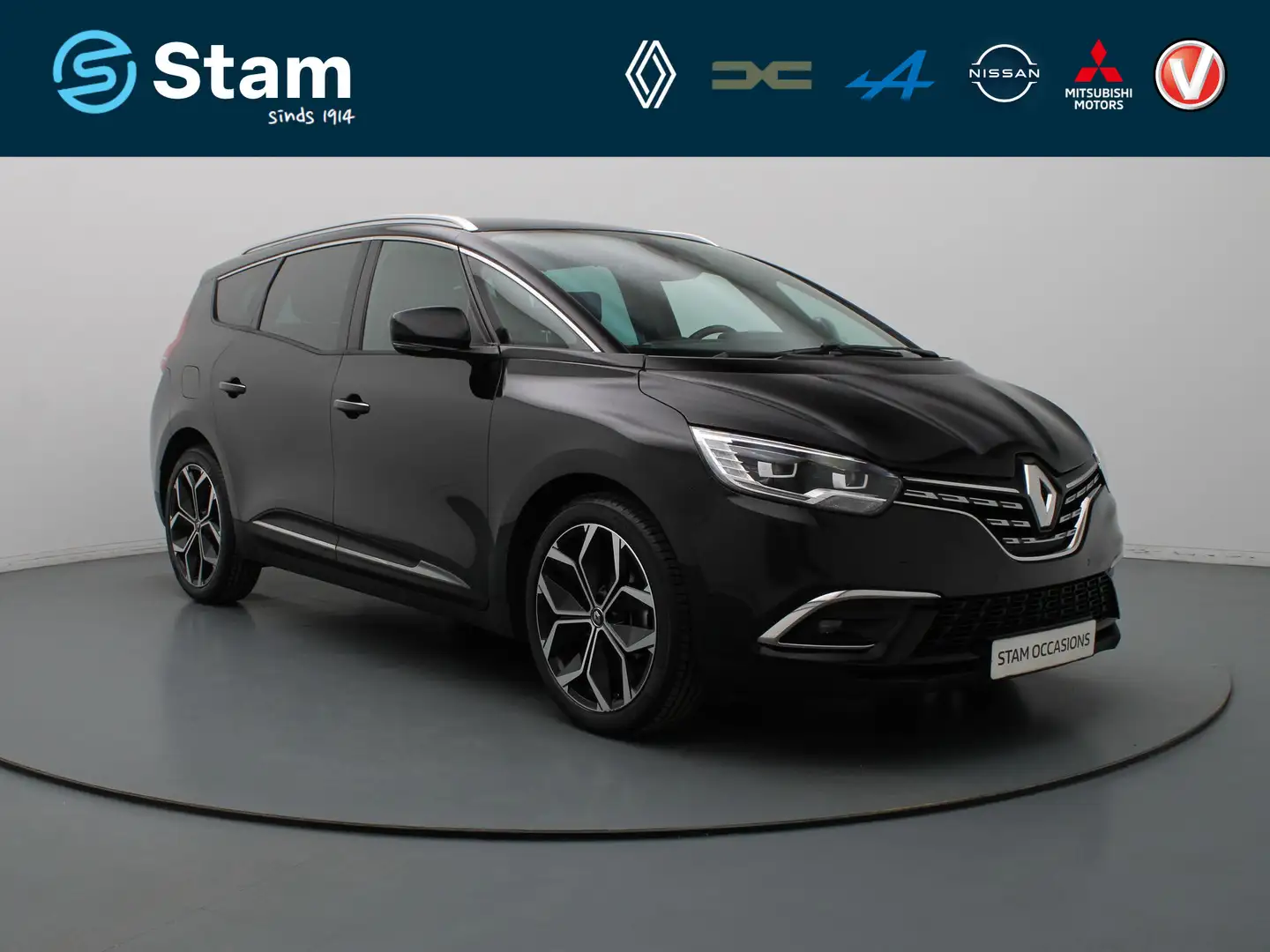 Renault Grand Scenic 160pk TCe Intens 7p. Automaat Cruise | Climate | N Noir - 1