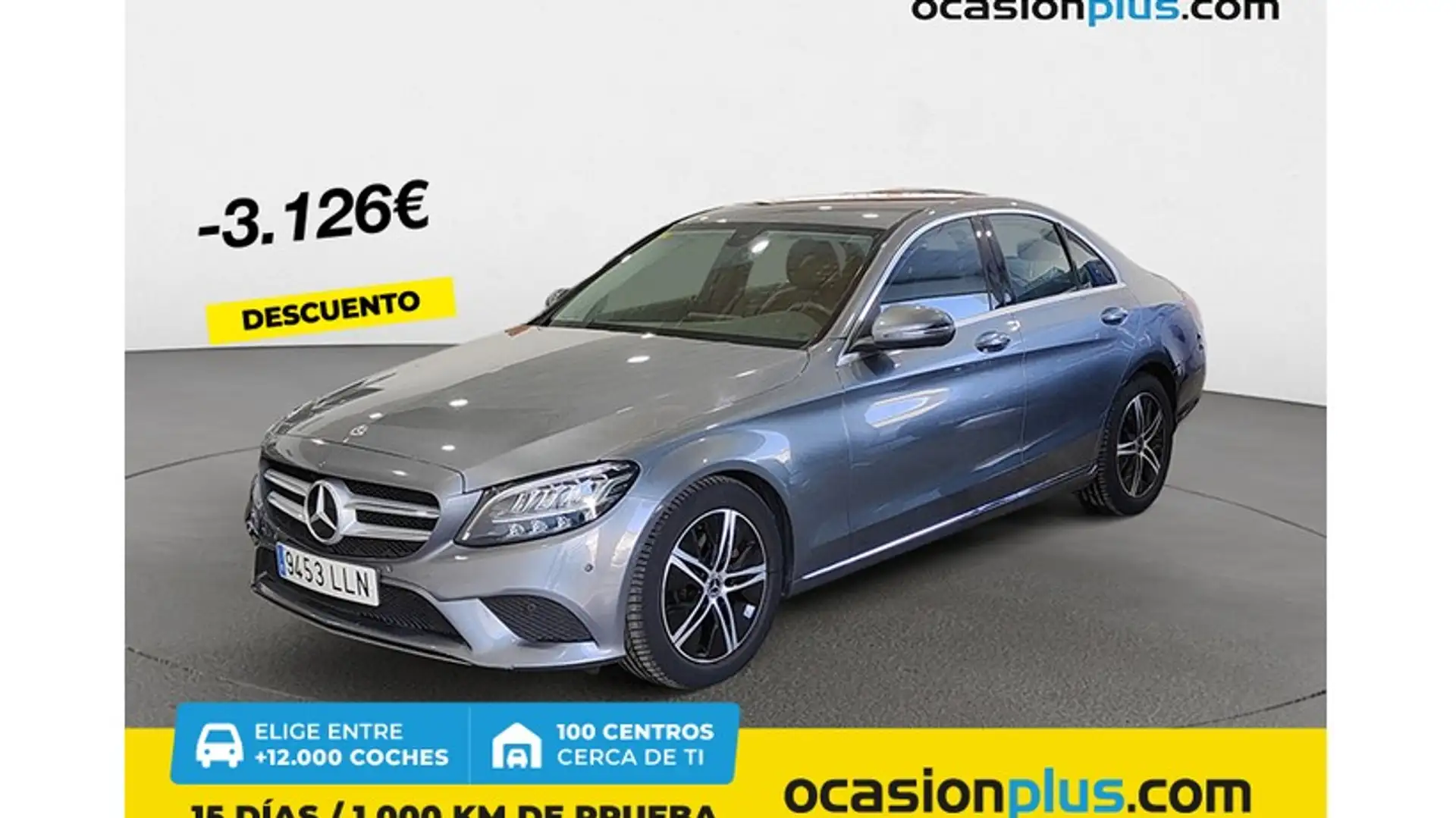 Mercedes-Benz C 200 9G-Tronic Gris - 1