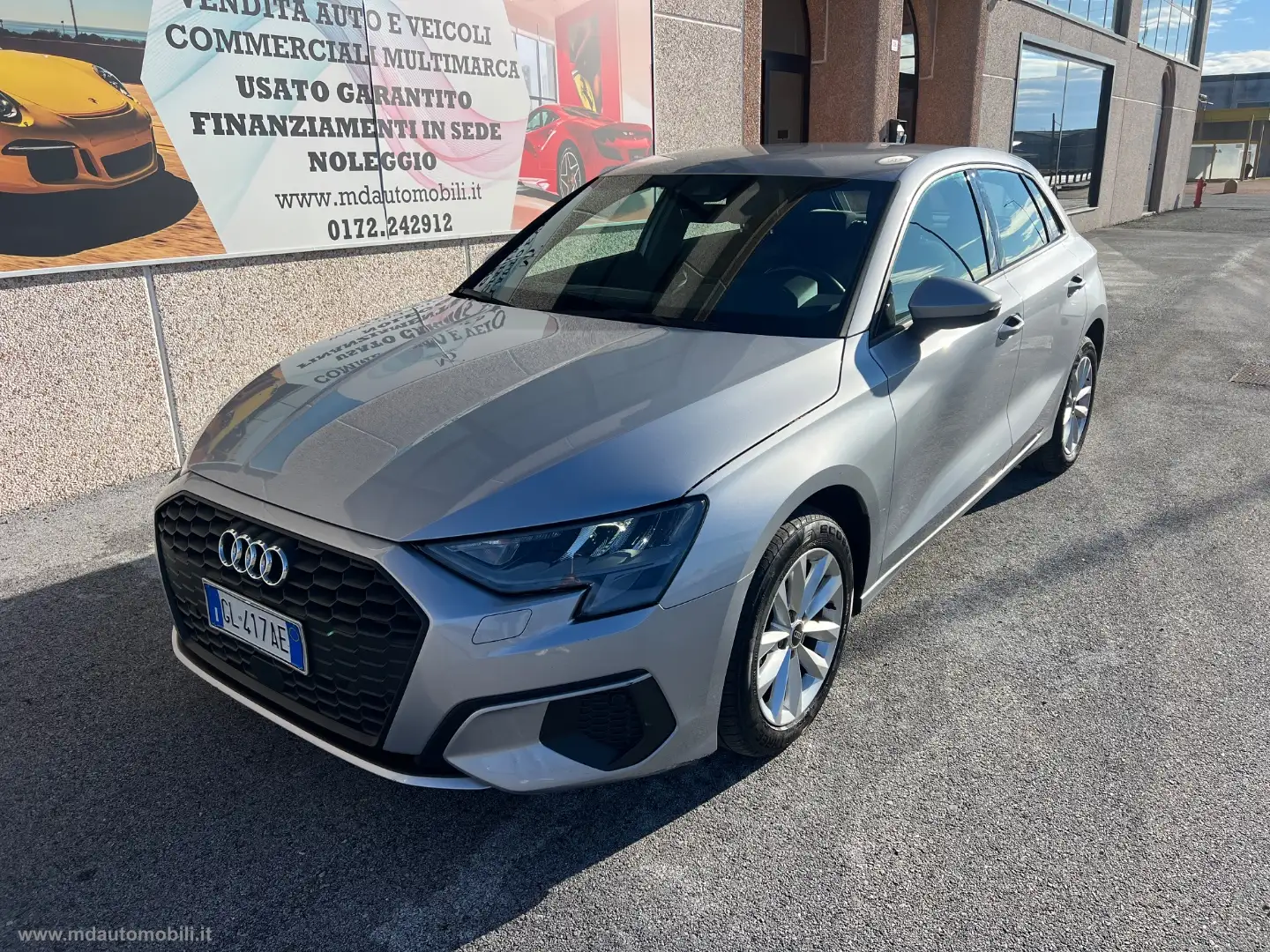 Audi A3 SPB 30 TDI S tronic IVA ESPOSTA Argent - 1