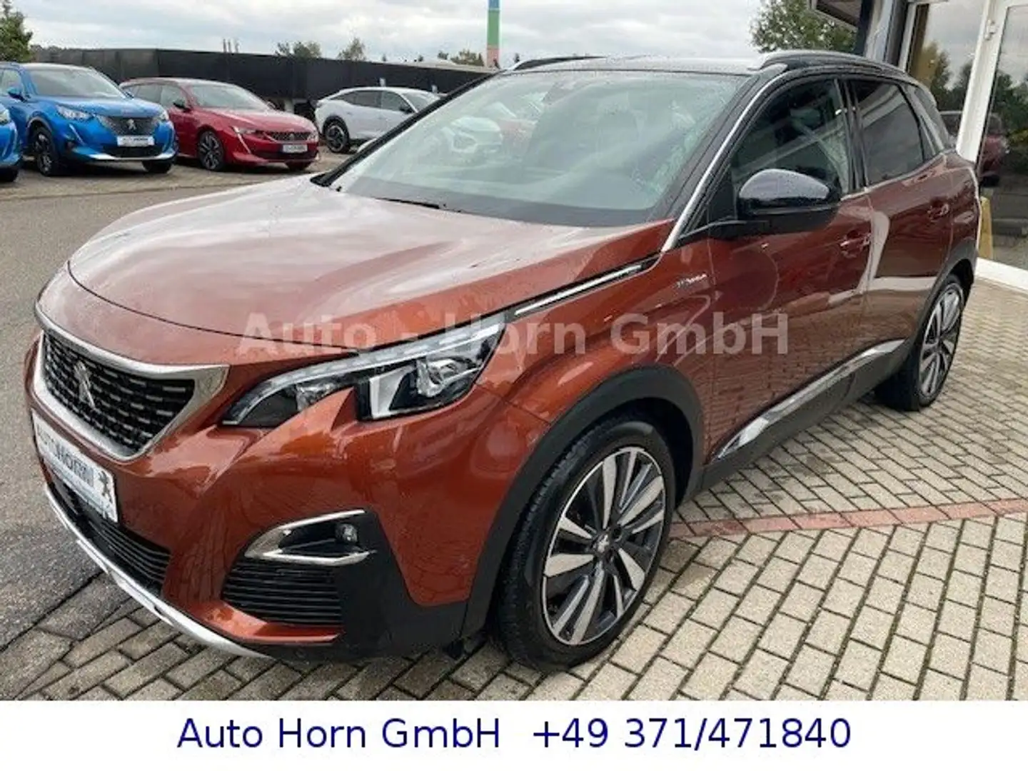 Peugeot 3008 Hybrid4 300 GT e-EAT8 * NAVI*Kamera Braun - 1