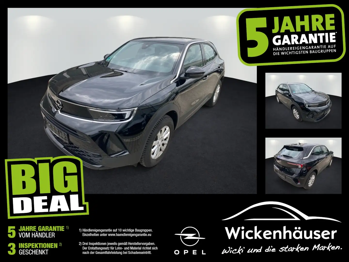 Opel Mokka 1.2 Turbo Edition Kamera SHZ Lenkradheizung Negro - 1