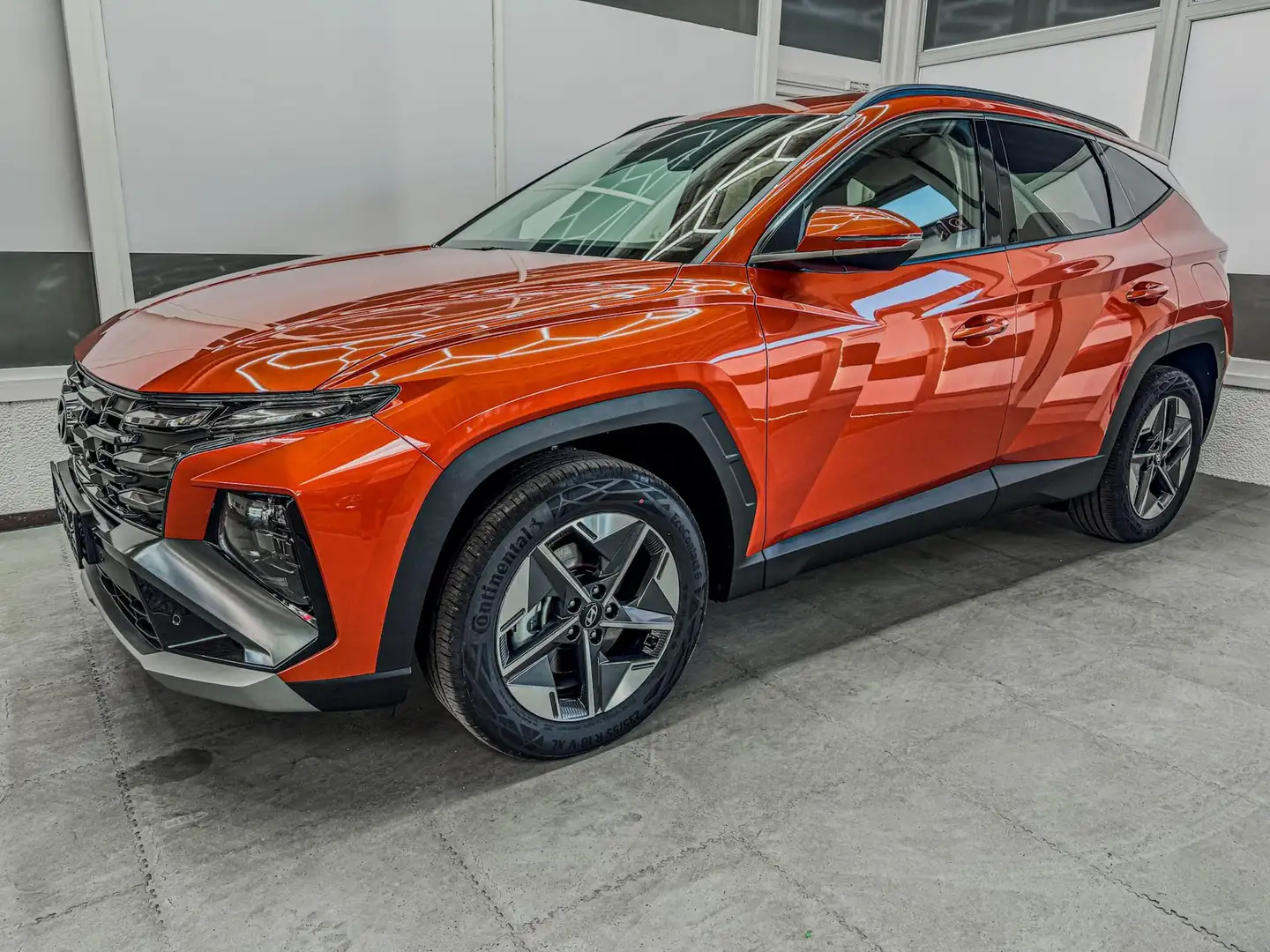 Hyundai TUCSON STYLE DCT ACC SHZ NAVI PDC RFK 1.6 T-GDi DCT MH... Arancione - 1