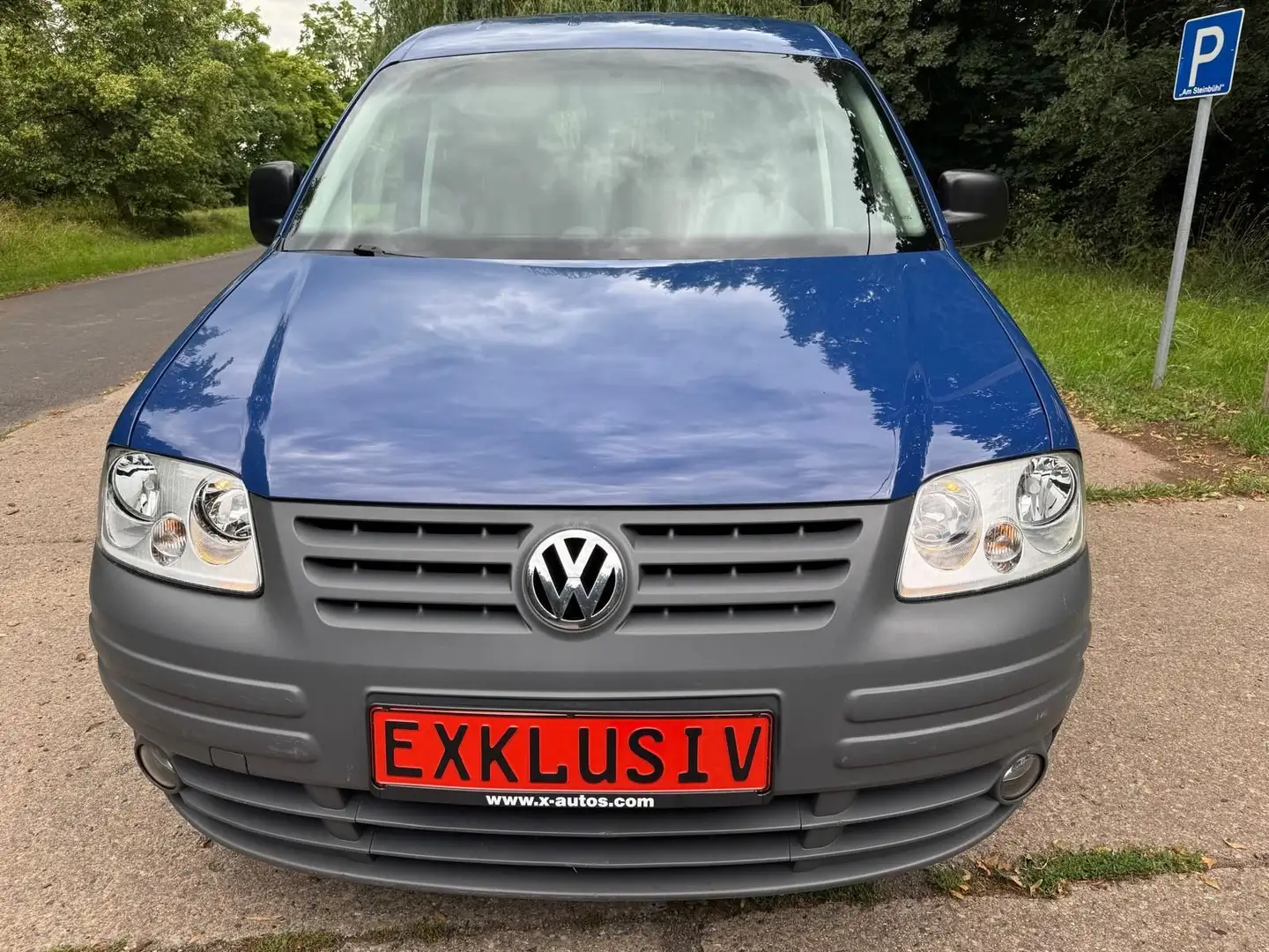 Volkswagen Caddy 1,9TDI  Kasten Klima Sortimo HU neu!!! Blau - 1