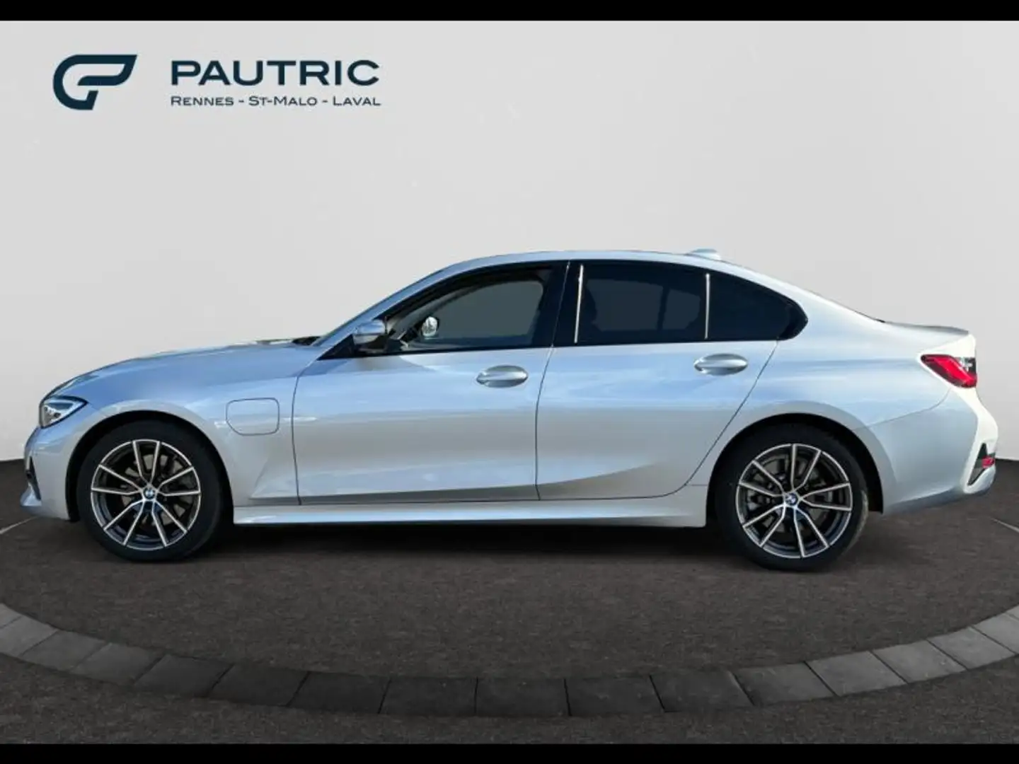 BMW 320 320eA 204ch Edition Sport Argent - 2