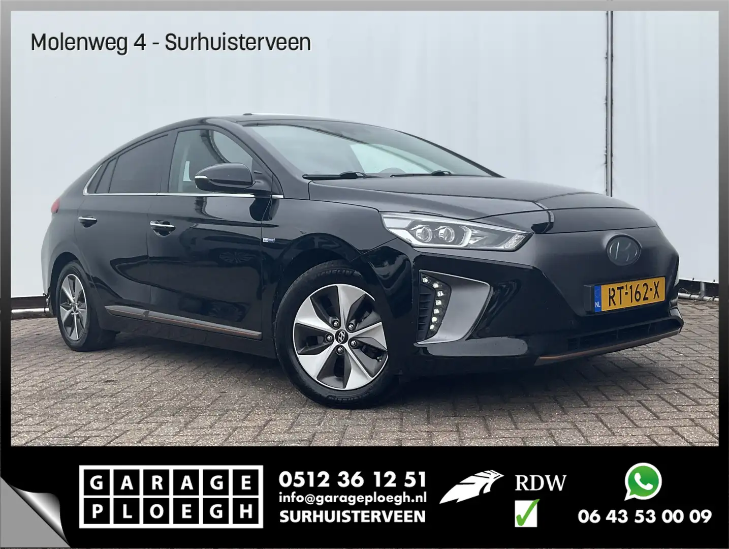 Hyundai IONIQ Premium EV Pano Leder Nav/Cam Stoel/Stuurverw Carp Zwart - 1