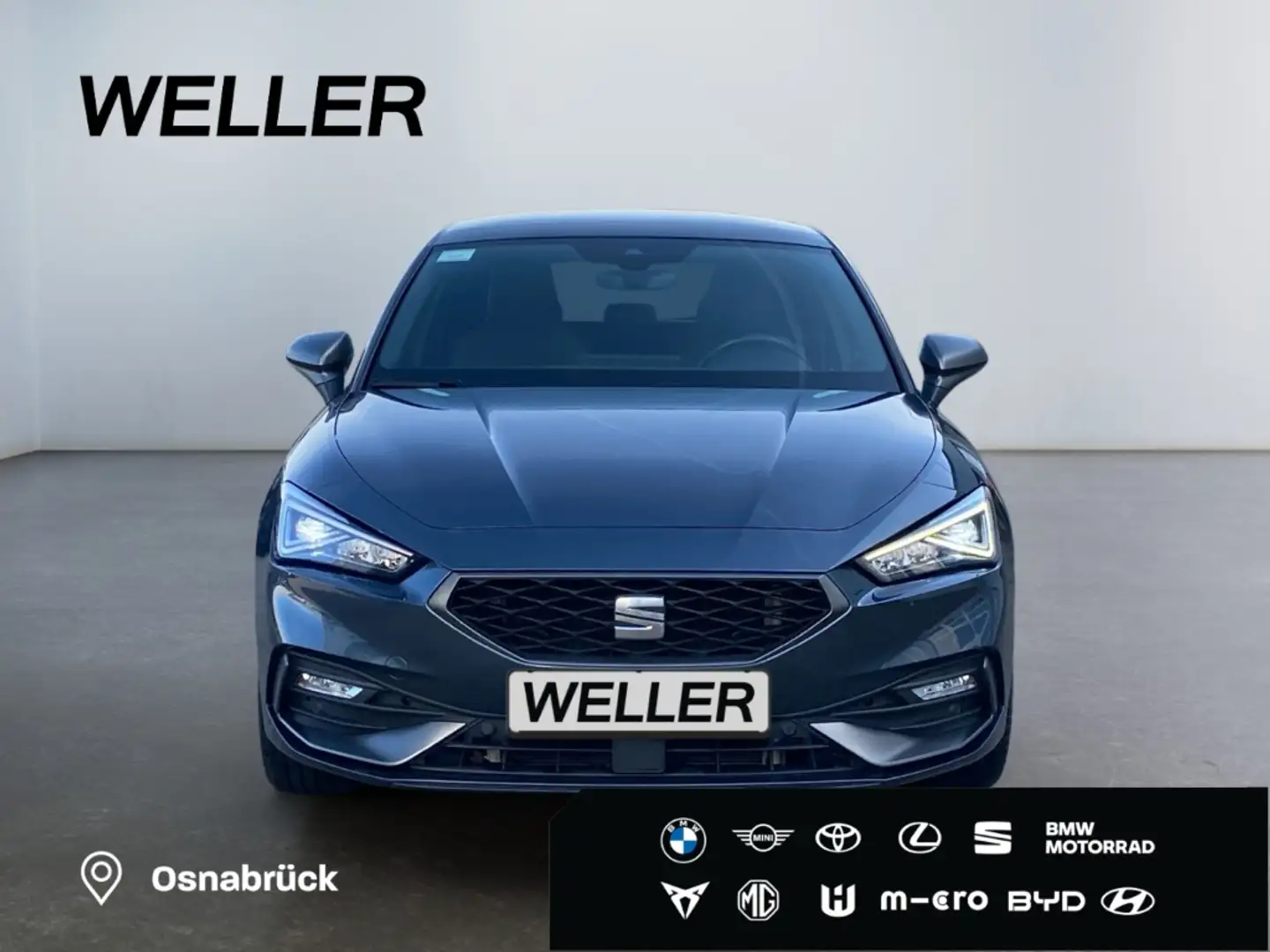 SEAT Leon 1.4 e-Hybrid DSG FR *LED*Pano*CAM*SHZ*Navi* Grau - 2