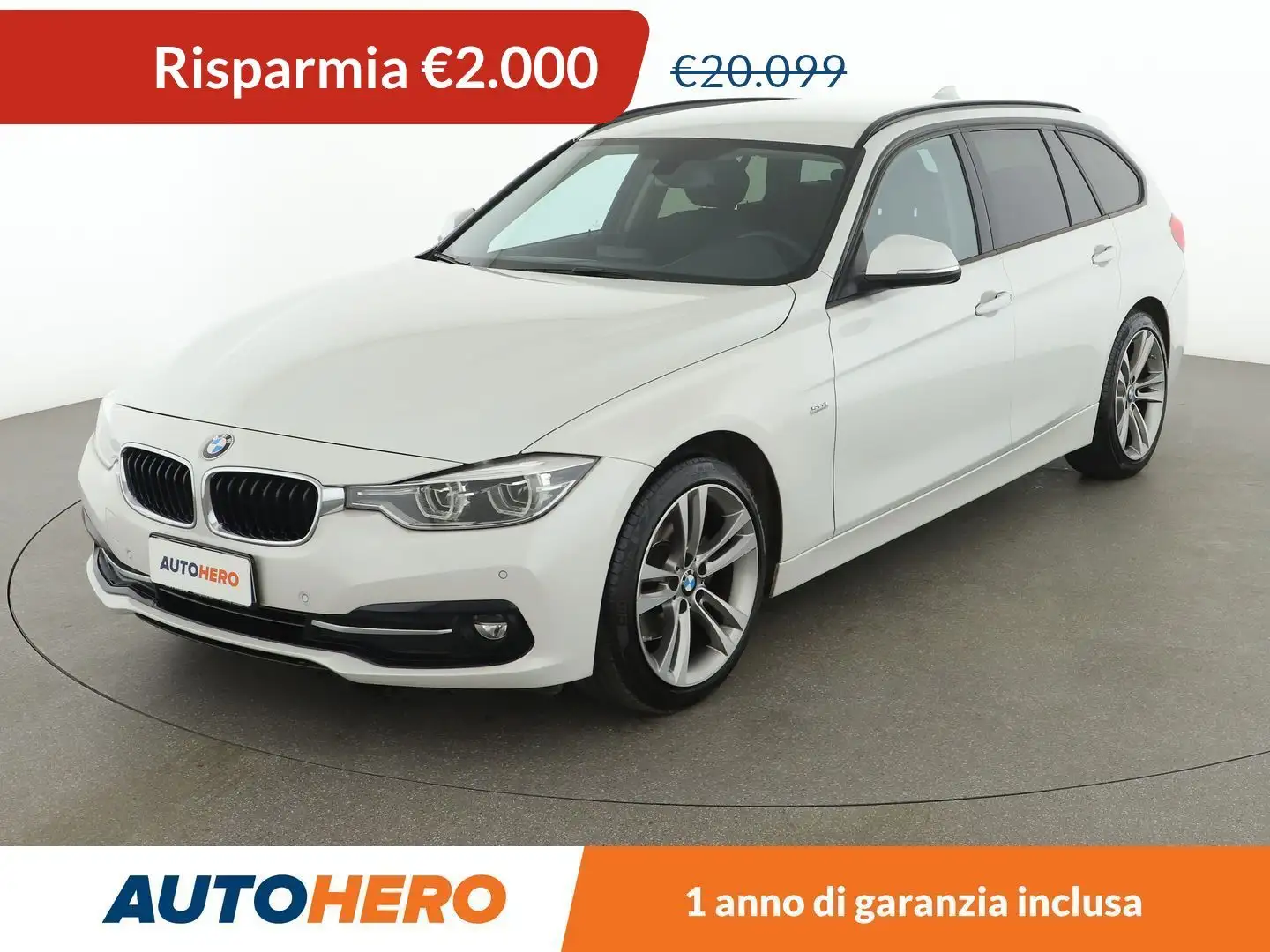 BMW 320 320d Sport Touring Bianco - 1