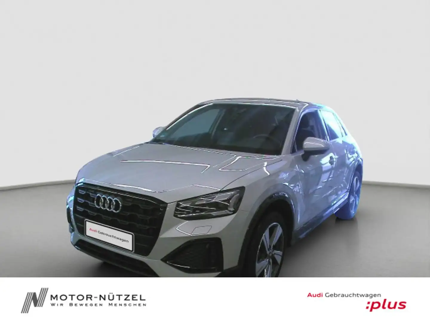 Audi Q2 35 TFSI S-TR ADVANCED MATRIX+NAVI+RFK+ACC+AHK Silber - 1