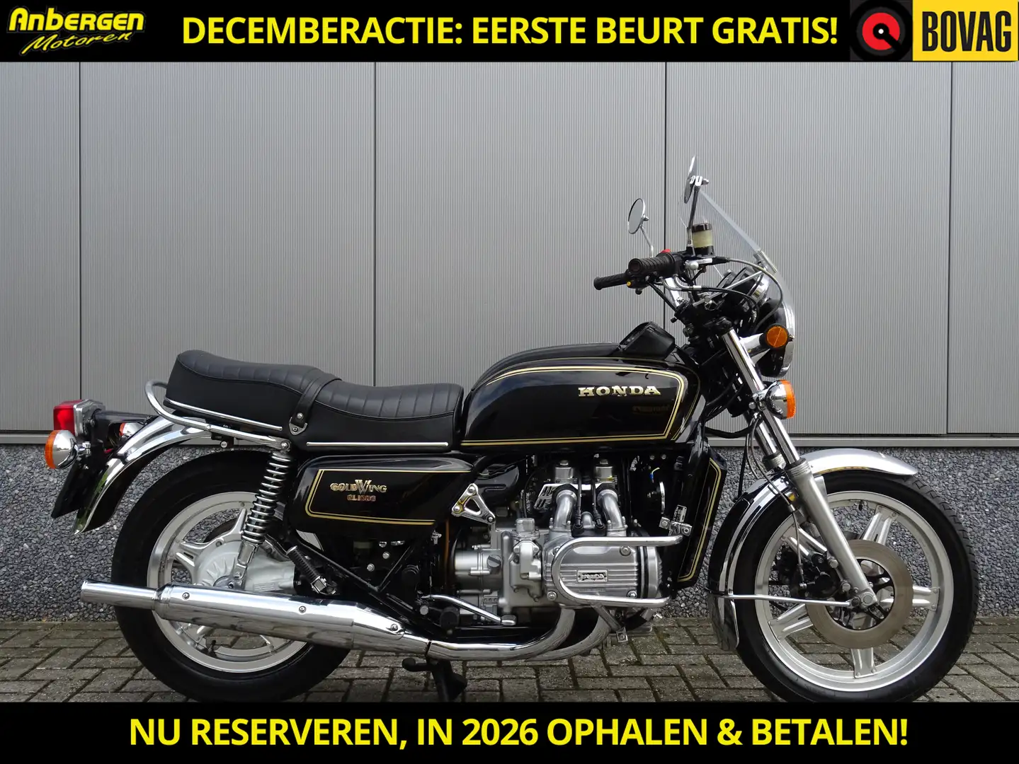Honda GL 1000 K3 GOLDWING Zwart - 1