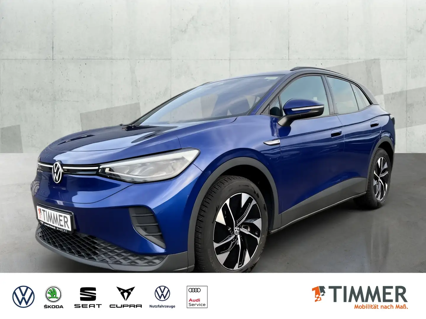 Volkswagen ID.4 PRO PERF. 82 kWh R-Kam+WÄPU +AHK +CARPLAY +19" +L Bleu - 1