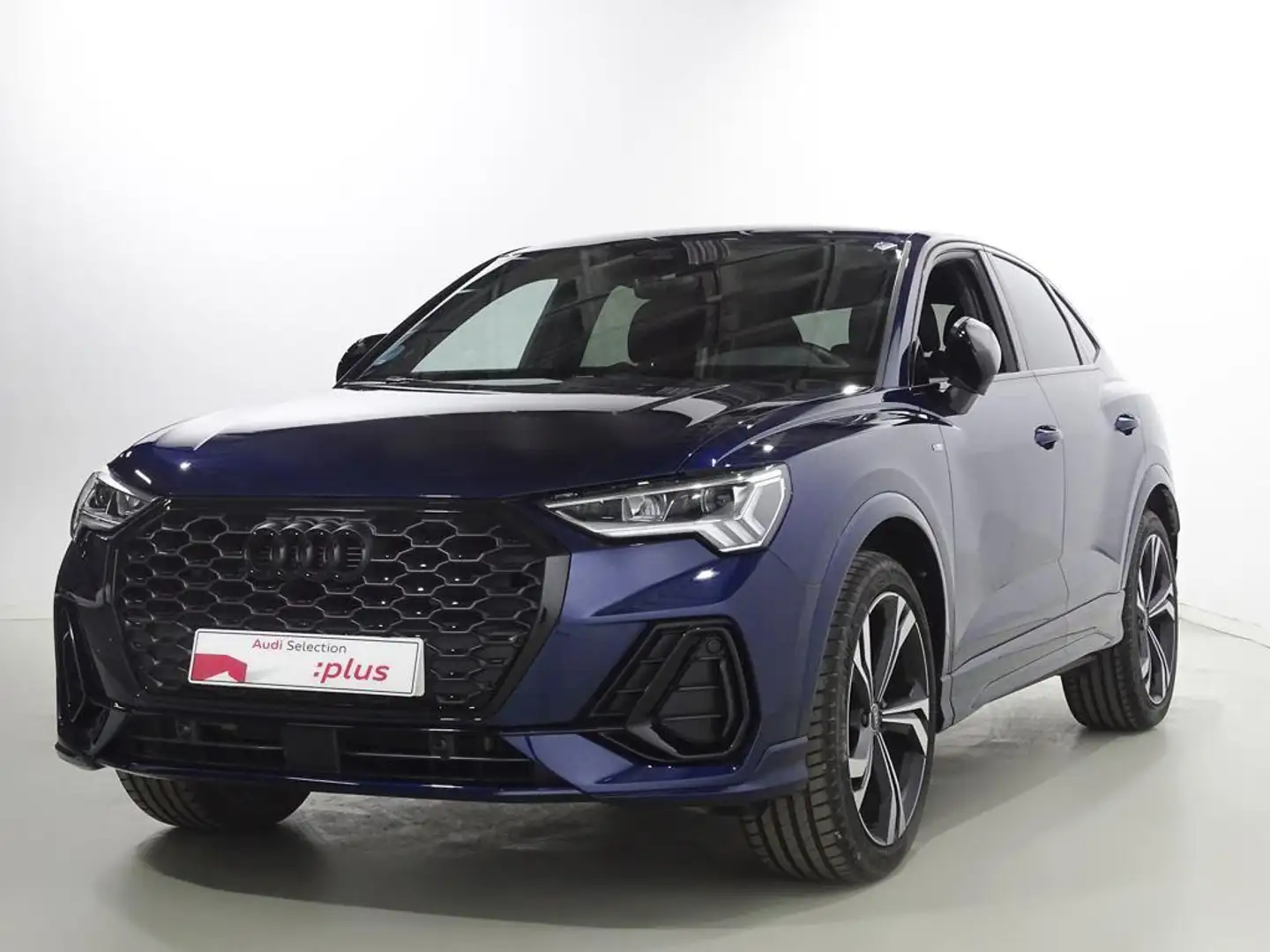 Audi Q3 Sportback 35 TDI Black line S tronic Blauw - 1