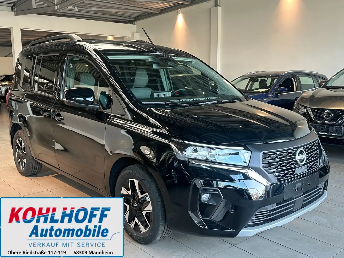 Nissan Townstar 1.3 DIG-T 130PS Kombi Tekna Leder LED Sitzheizung Schwarz - 1