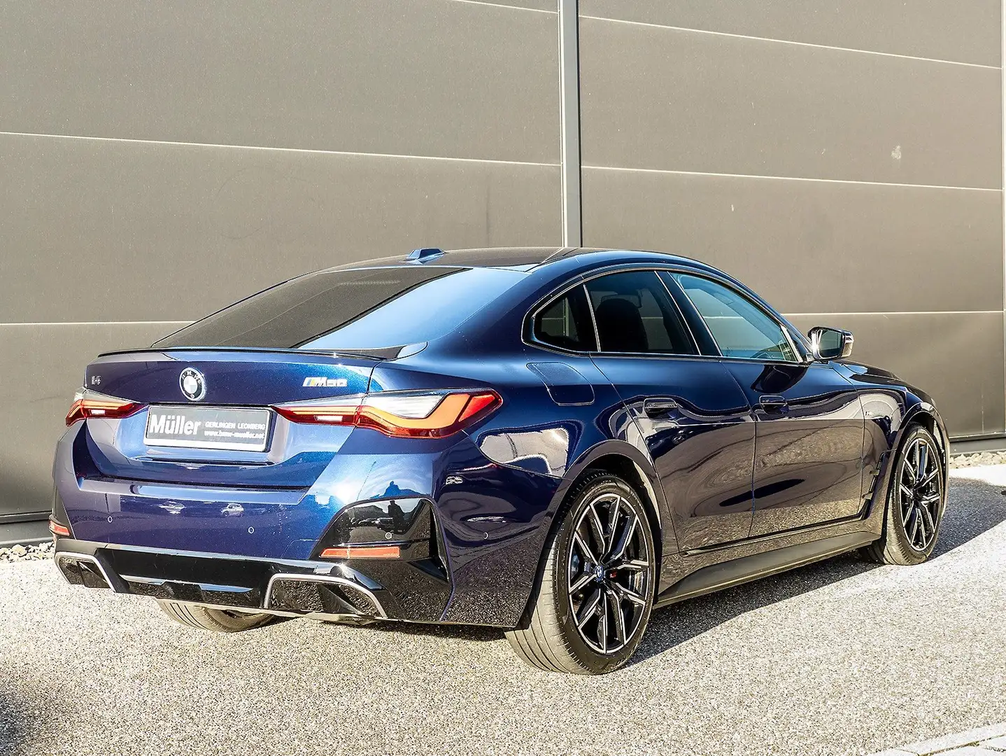BMW i4 M50 Gran Coupé M Sportpaket H/Ksound HUD 1VB DAB Blau - 2