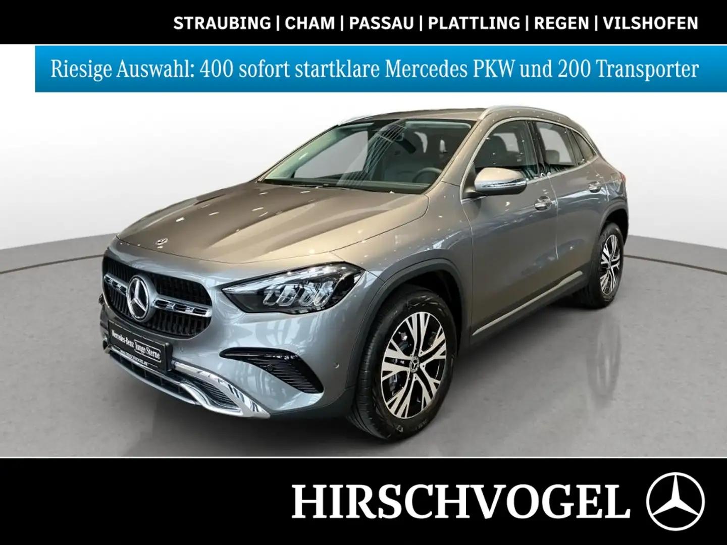 Mercedes-Benz GLA 200 Progressive+MBUX+Navi-Pr+LED+Kam+PDC+SHZ Grau - 1