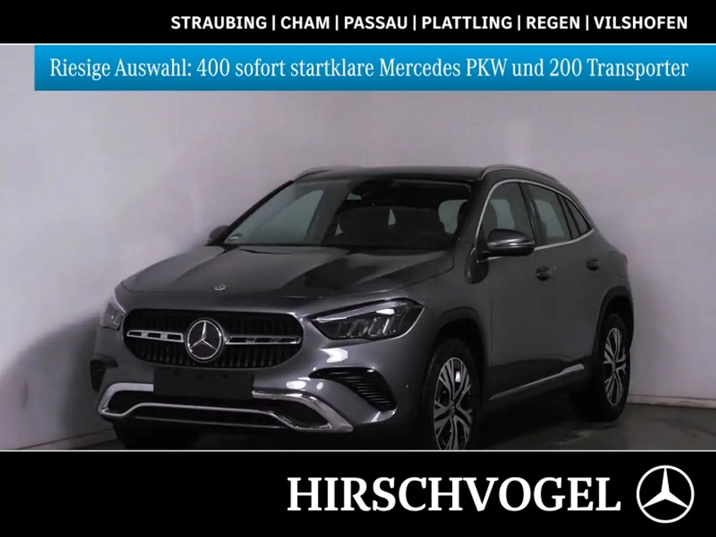 Mercedes-Benz GLA 200 Progressive+MBUX+Navi-Pr+LED+Kam+PDC+SHZ Grau - 1