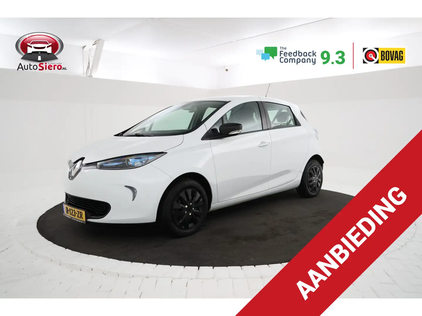 Renault ZOE Q90 Life Quickcharge 41 kWh (ex Accu) EX ACCU, Air Blanc - 1