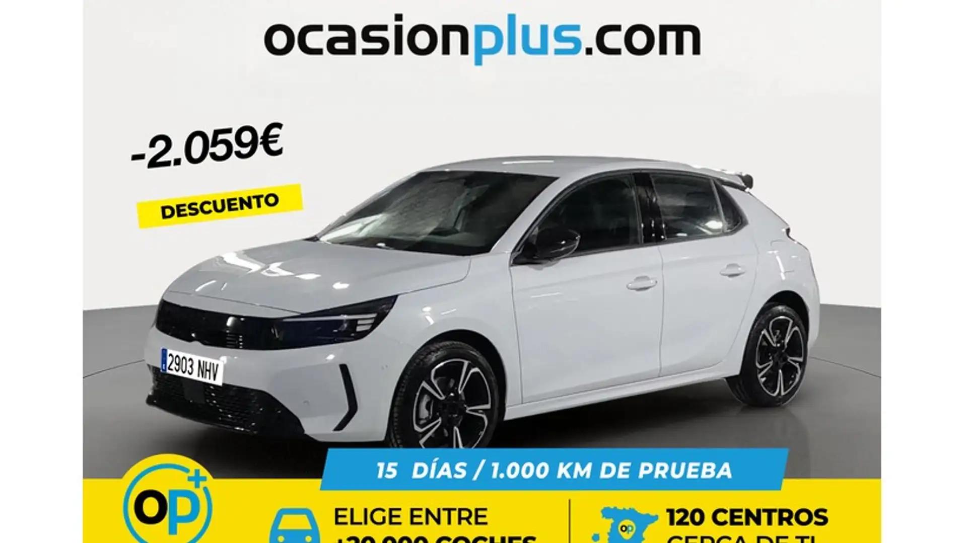 Opel Corsa 1.2T XHL Hybrid S/S GS Aut. 110 Weiß - 1