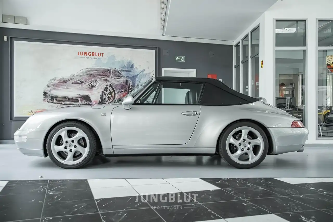 Porsche 993 Carrera Cabriolet, Tiptr. Deut. Auslie, foto 4