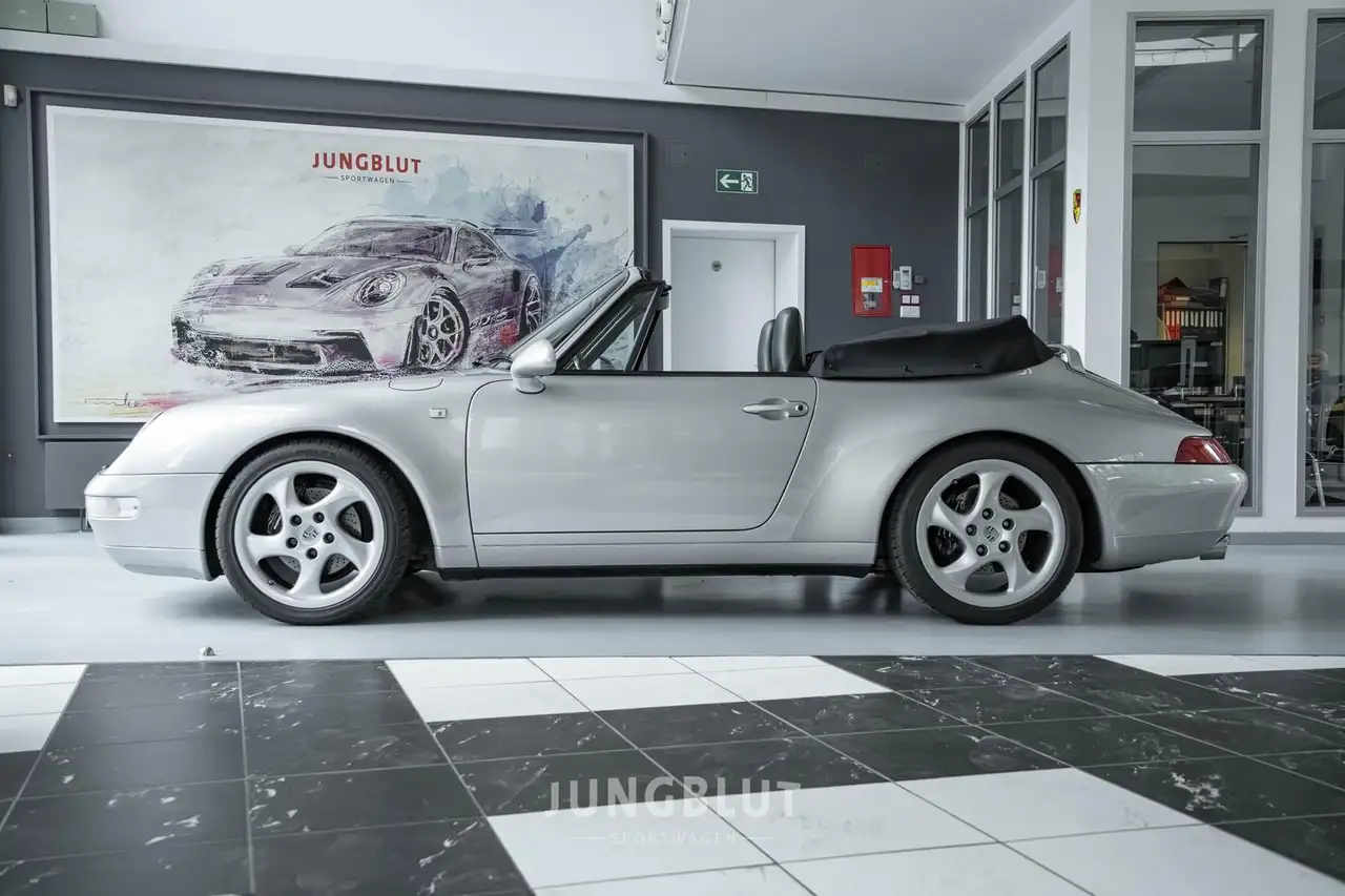 Porsche 993 Carrera Cabriolet, Tiptr. Deut. Auslie, foto 3