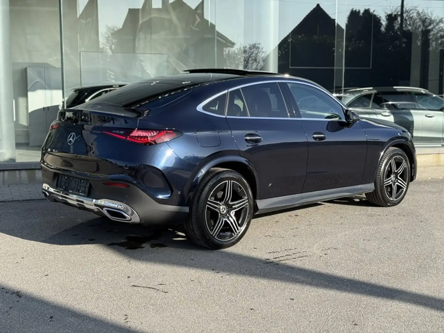 Mercedes-Benz GLC 220 d Coupé AMG New Mod Attelage Blauw - 2