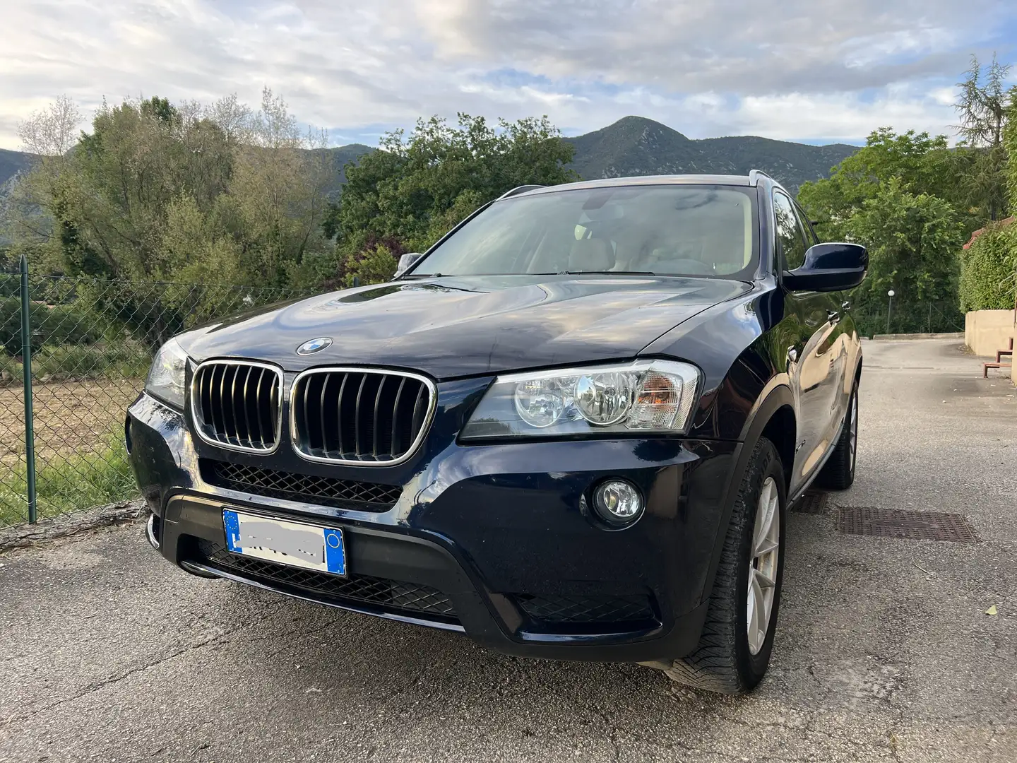 BMW X3 X3 F25 2010 xdrive20d Blu/Azzurro - 2
