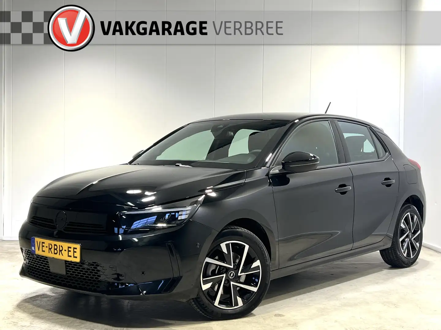 Opel Corsa 1.2 GS Line | Android/Apple Carplay | Cruise Contr Zwart - 1