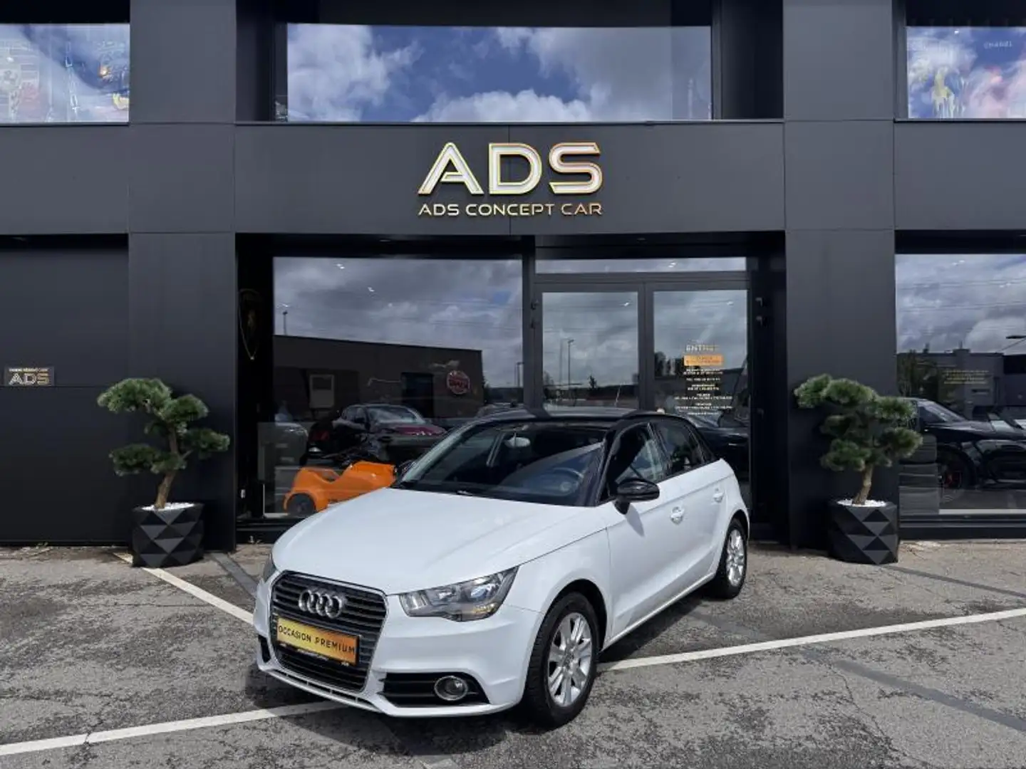 Audi A1 Ambition Blanc - 1