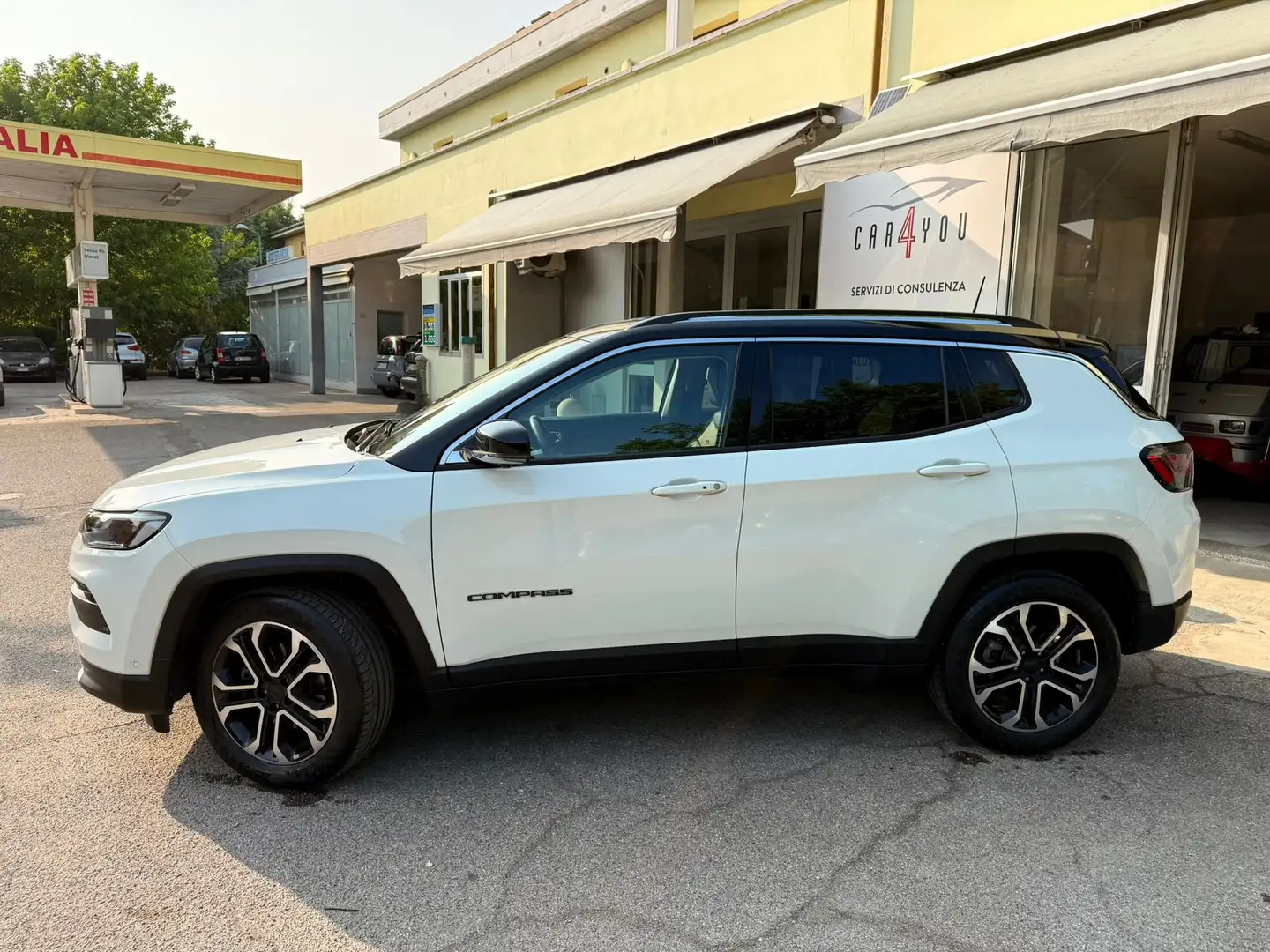Jeep Compass Compass 1.3 turbo t4 Limited 2wd 150cv ddct Blanc - 2