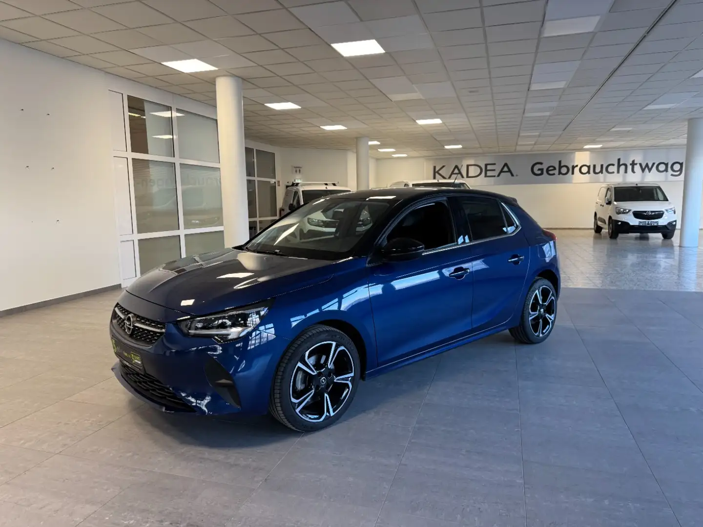 Opel Corsa F 1.2 Turbo Klimaautomatik, Mirror Scren Blau - 2