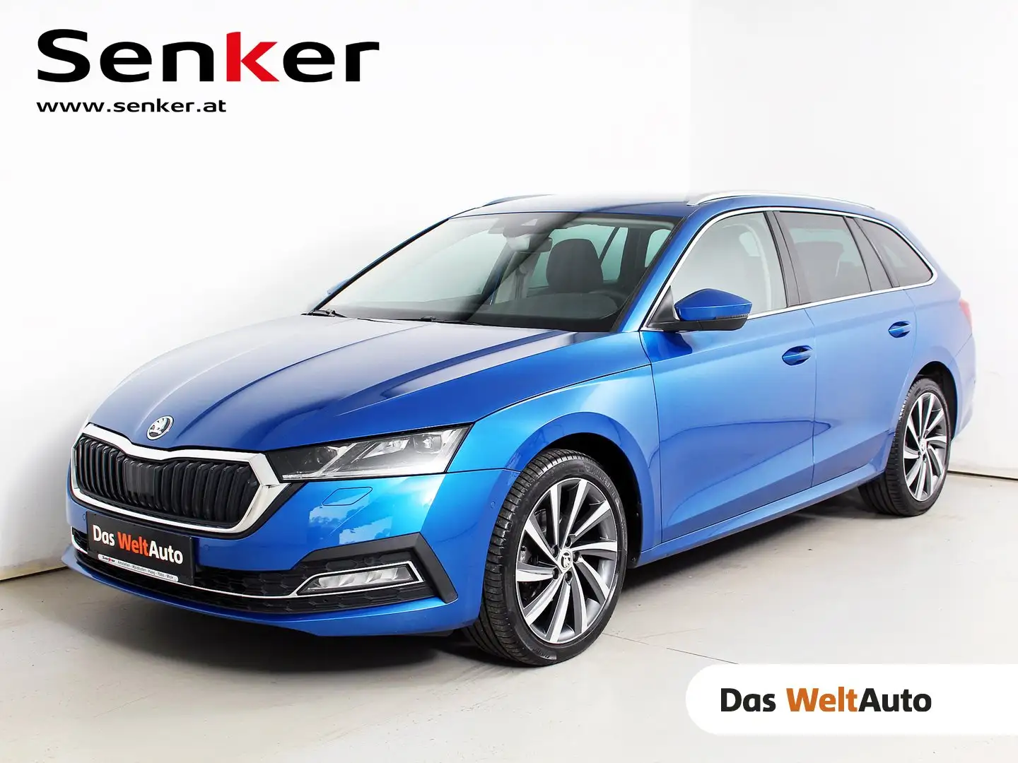 Skoda Octavia Style TDI DSG Blau - 1