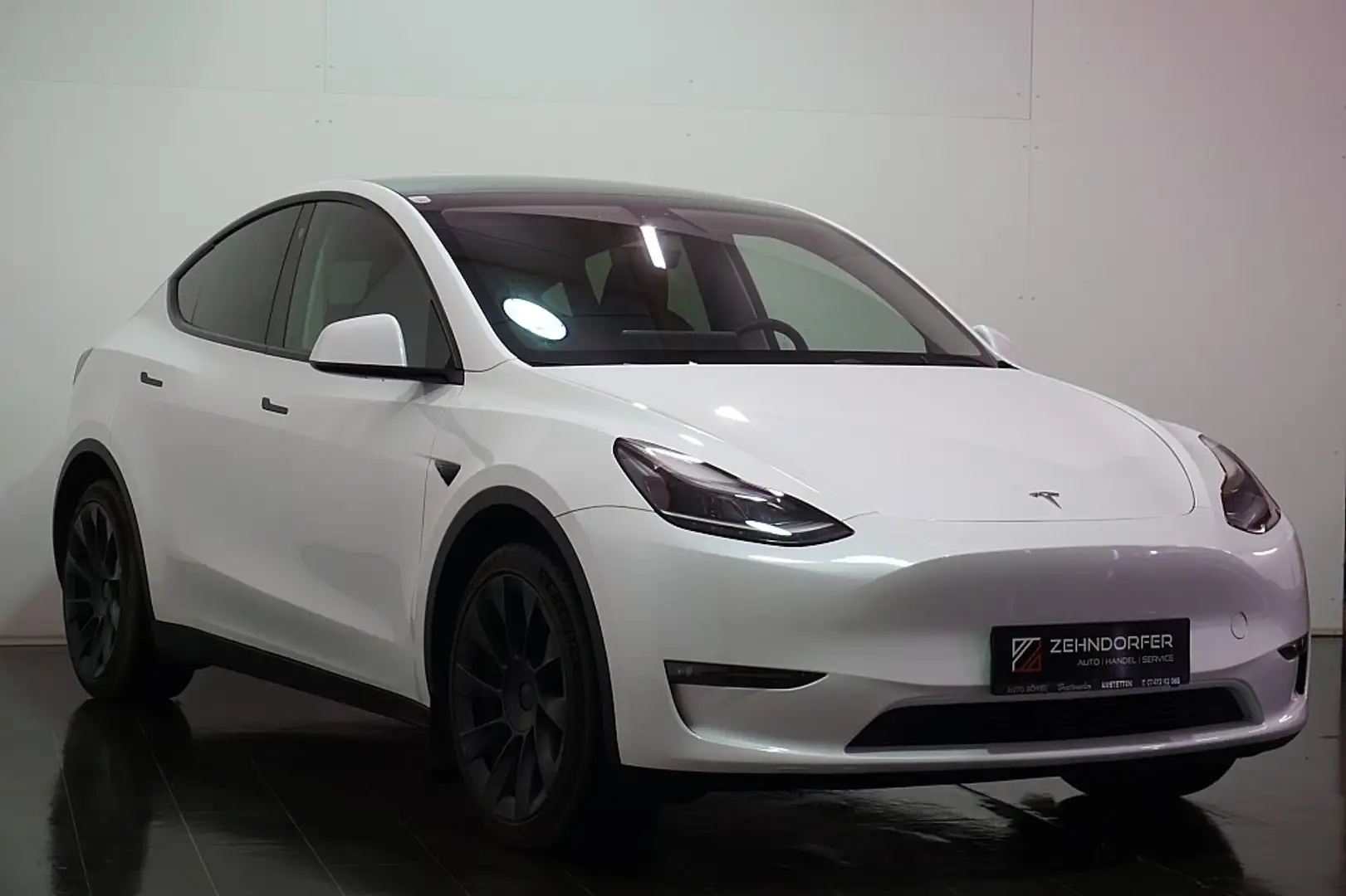 Tesla Model Y Long Range AWD 75kWh / 1.Besitz / Pickerl neu Weiß - 2