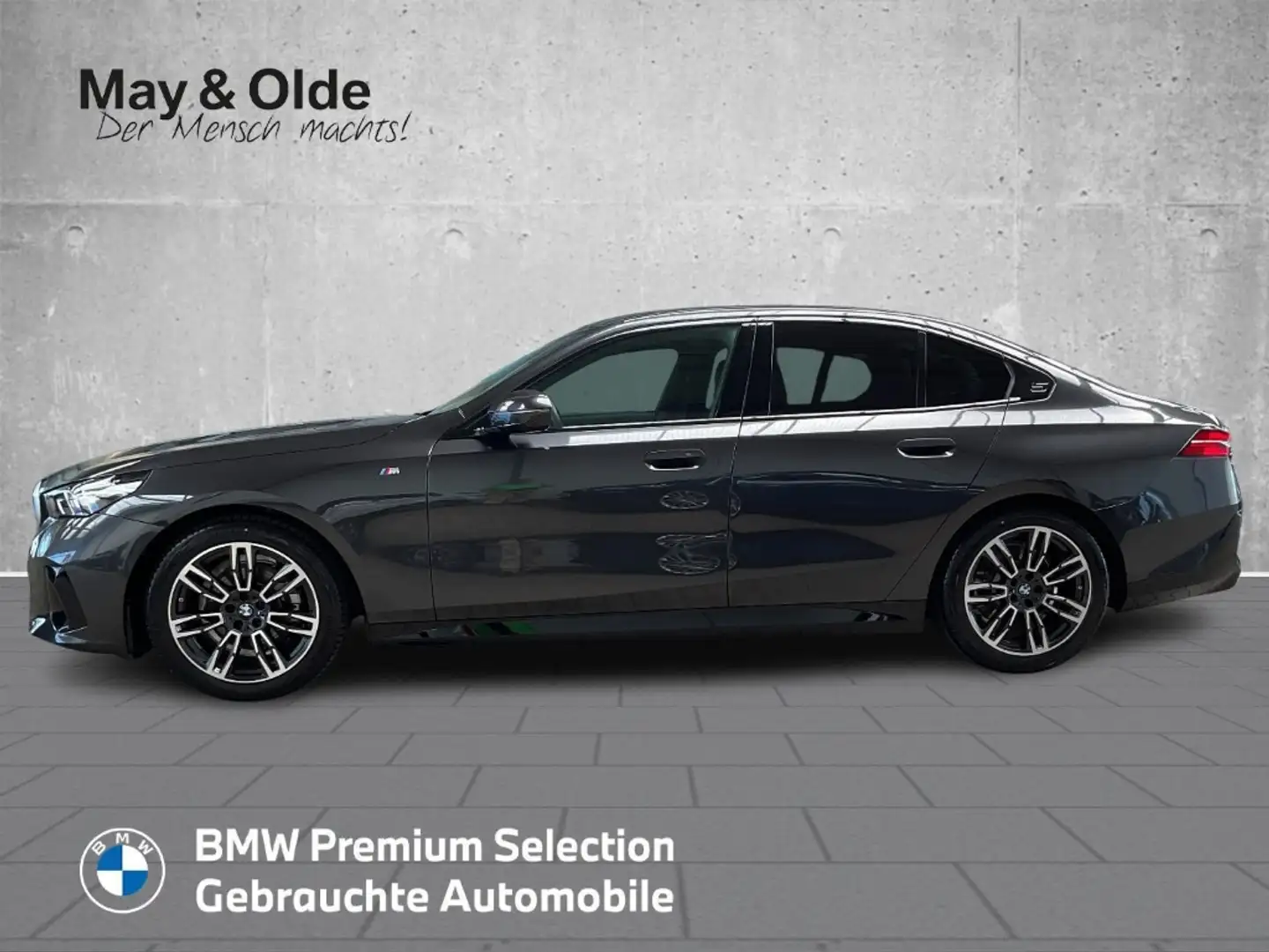 BMW 520 d M Sportpaket HUD AHK adap-LED Pano Navi Soundsys Grau - 2