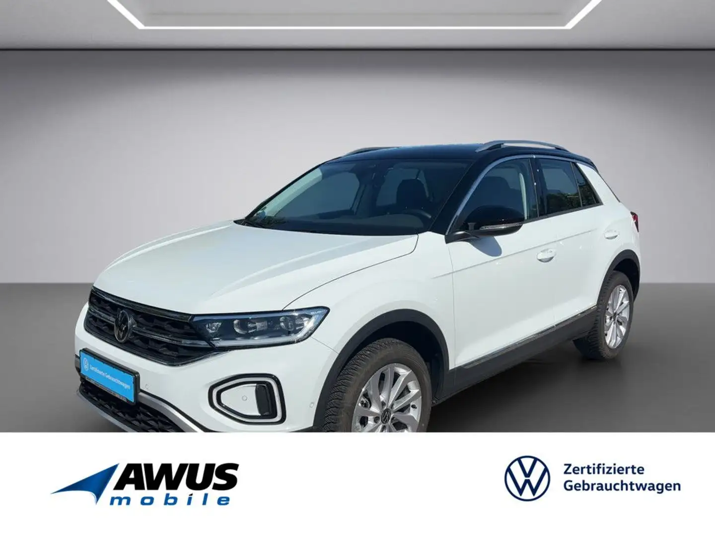 Volkswagen T-Roc 1.0TSI Style LED Weiß - 1