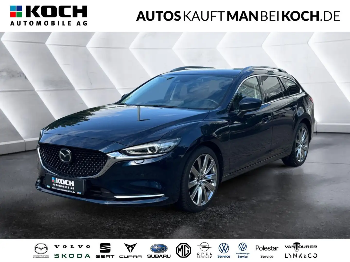 Mazda 6 2.0 SKY-G 15 FWD EXCLUSIVE-Line NAVI LED ACC Albastru - 1