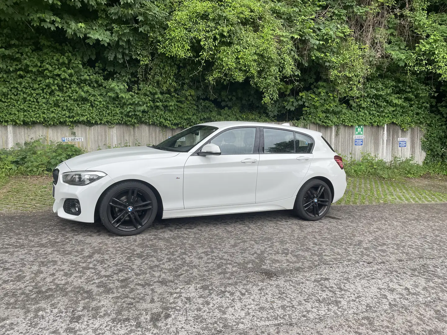 BMW 118 M Sport - 18 Zoll Weiß - 2