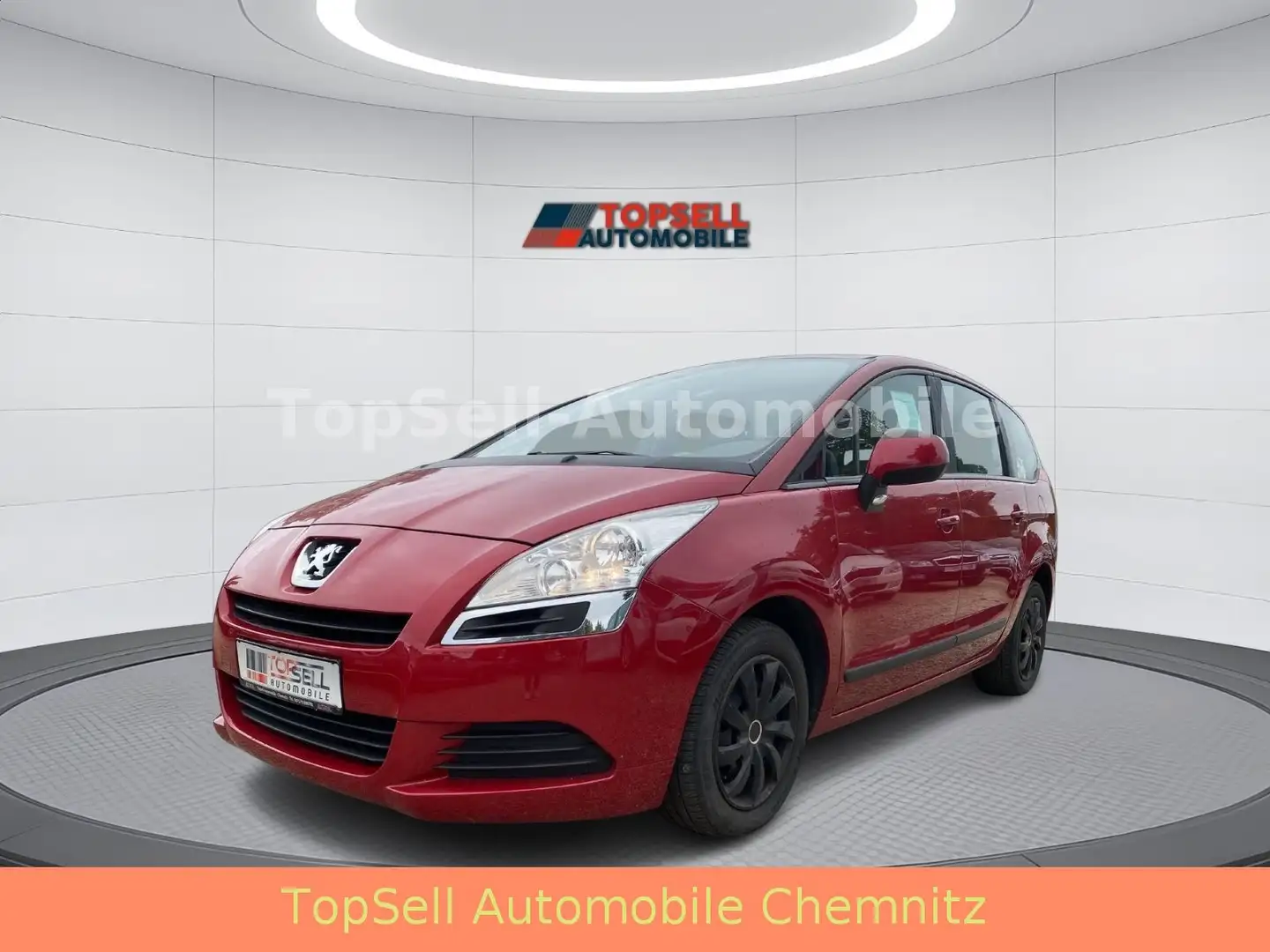 Peugeot 5008 1.6 Tendance HDi FAP 110 Klima PDC 1.H AHK Rot - 1
