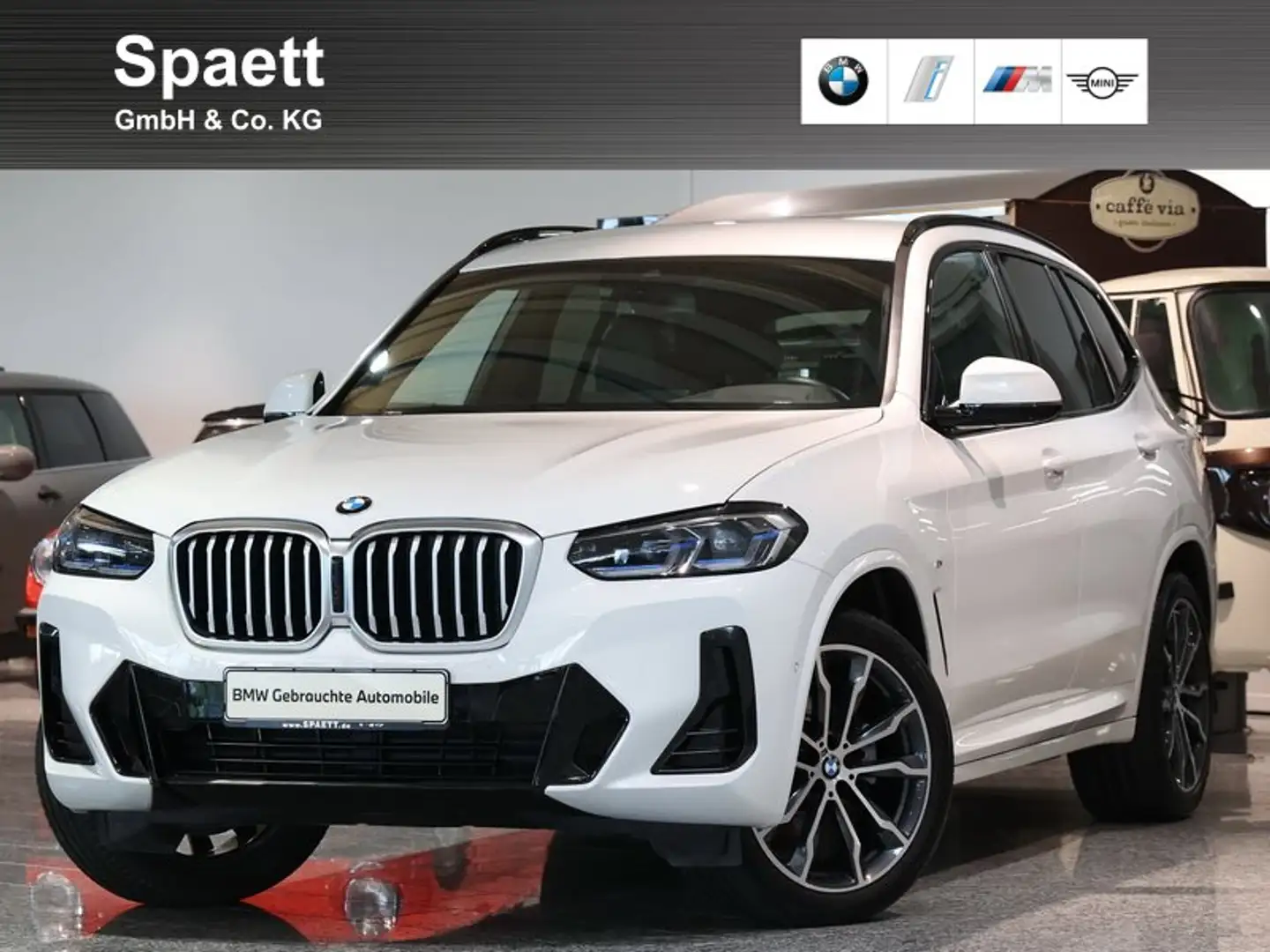 BMW X3 xDrive20d M Sport 20Zoll AHK RFK Laser HIFI Weiß - 1
