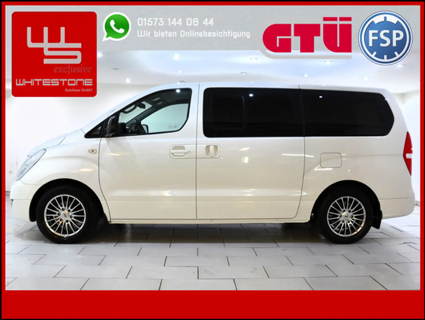 Hyundai H-1 Travel Trend Aut / 8 Sitze / Navi / Leder / Blanco - 1