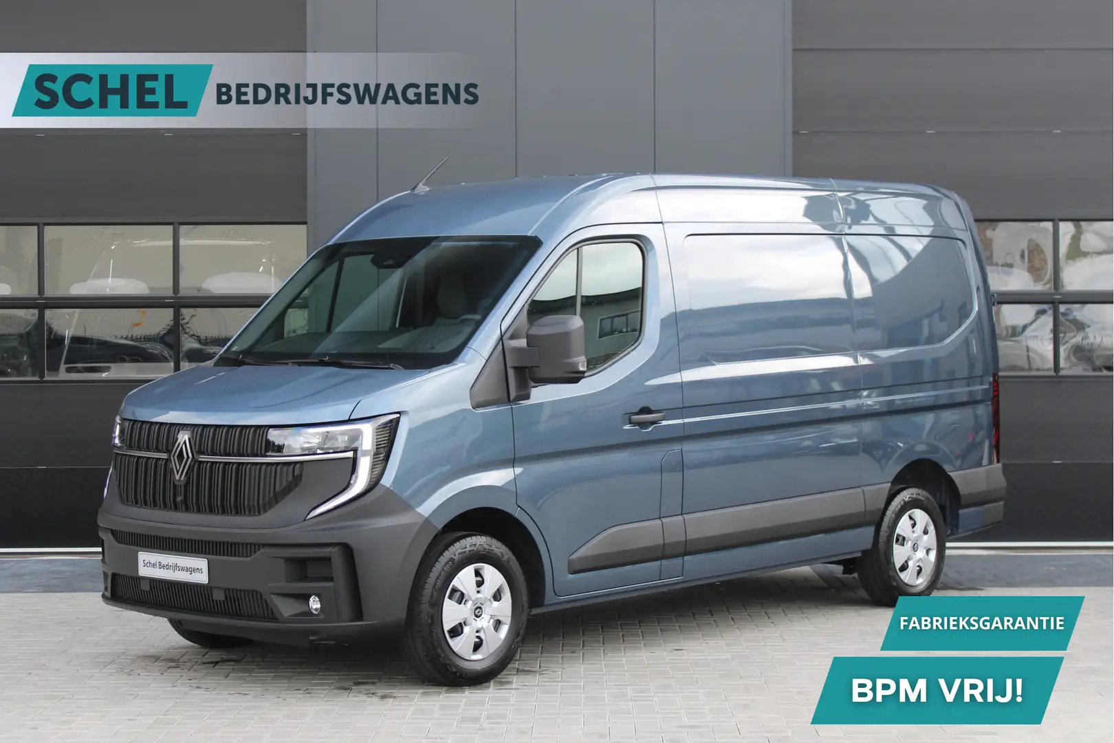 Renault Master T35 2.0 dCi 170pk L2H2 Extra - Navigatie - Blind S Grijs - 1